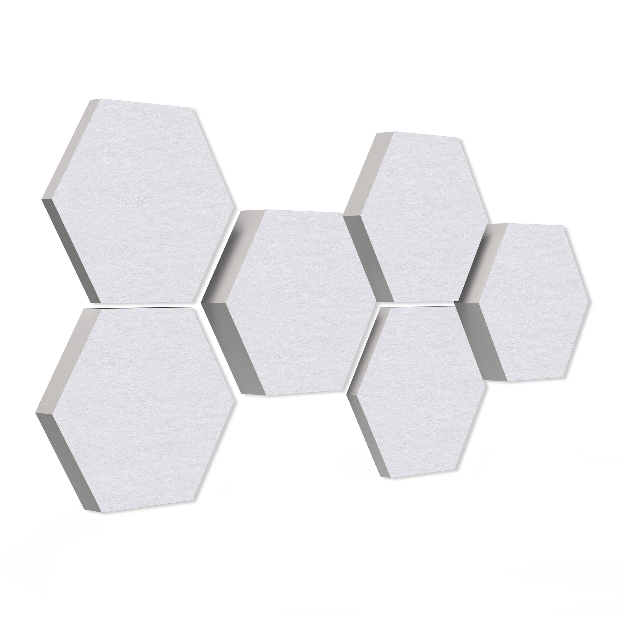 platino24 Akustikplatte 6 Absorber Wabenform Extra aus Basotect ® G+