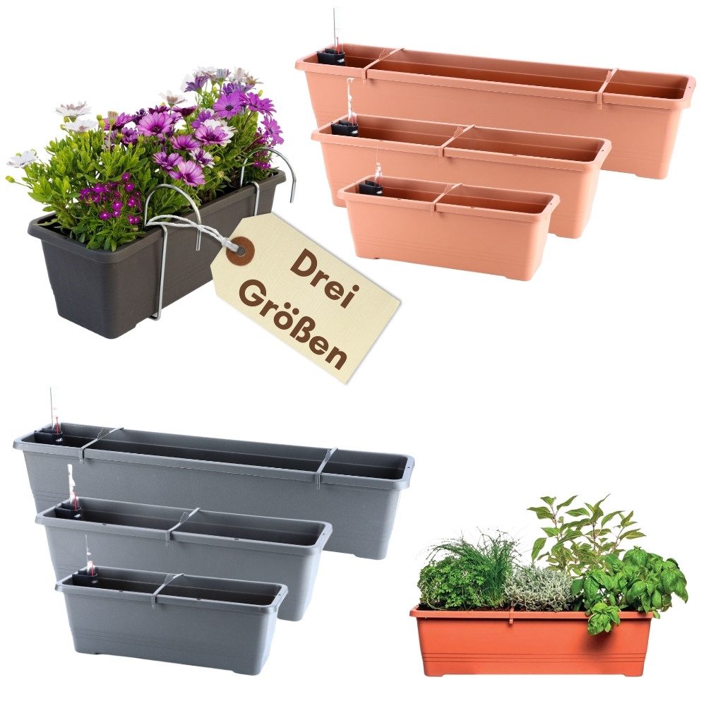 GarPet Blumenkasten Blumenkasten Fensterbank Balkon Kasten günstig online kaufen