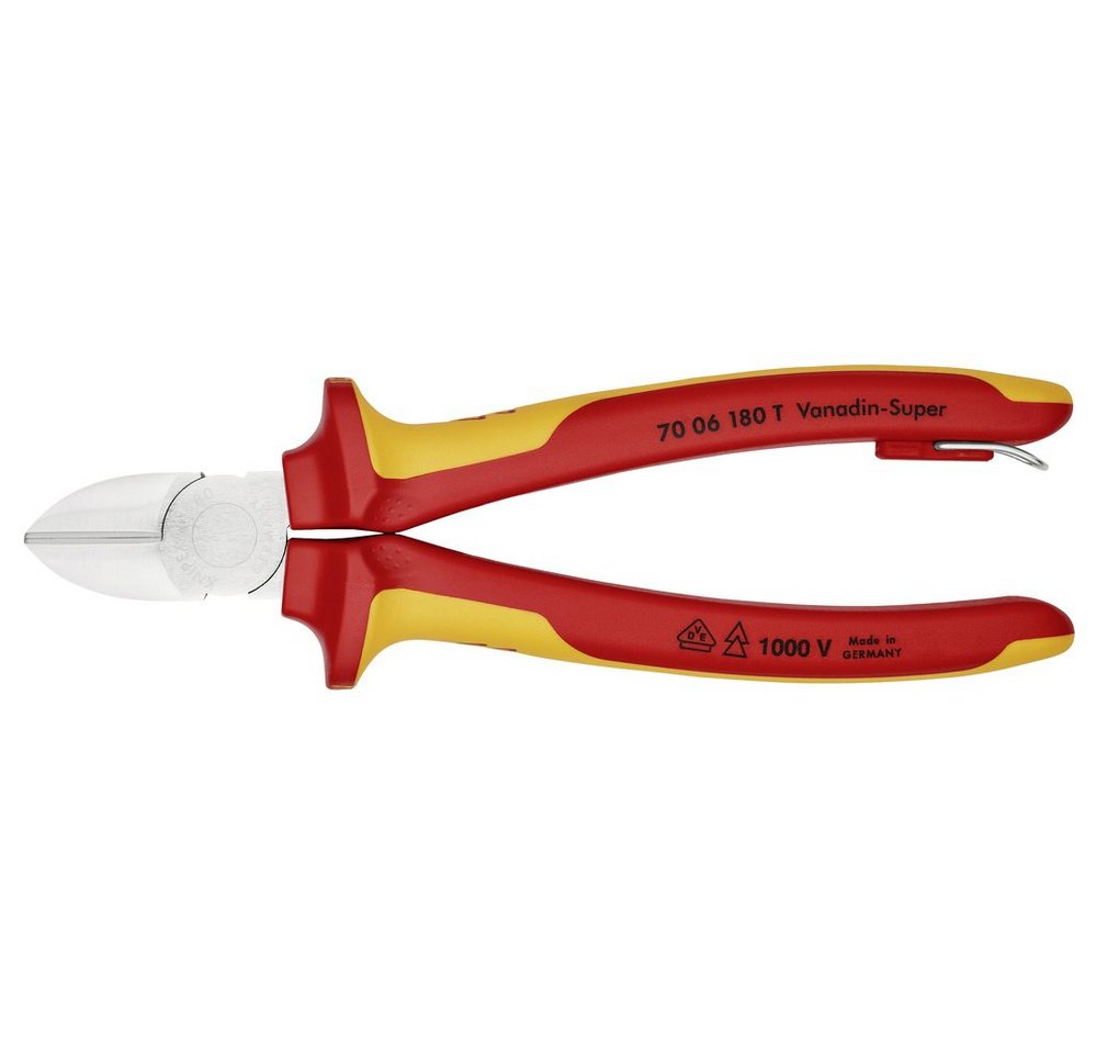 Thumbnail - Knipex Seitenschneider Knipex 70 06 180 T VDE Seitenschneider 180 mm