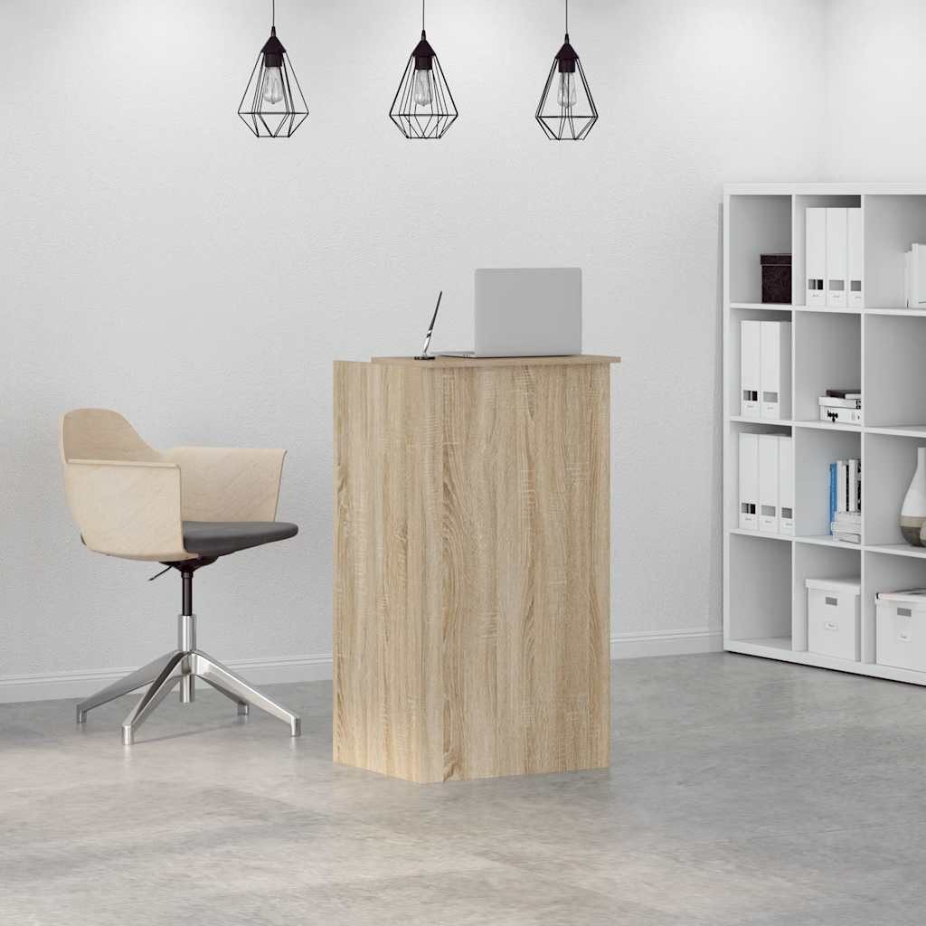 vidaXL Schreibtisch Empfangstheke Sonoma-Eiche 55x50x103,5 cm günstig online kaufen