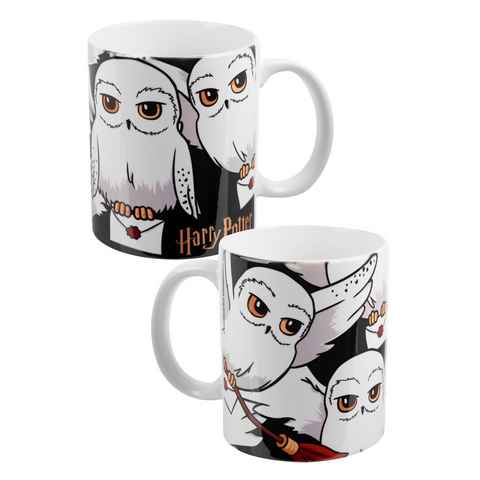 United Labels® Tasse Harry Potter Tasse - Hedwig - Kaffeetasse aus Keramik 320 ml, Keramik