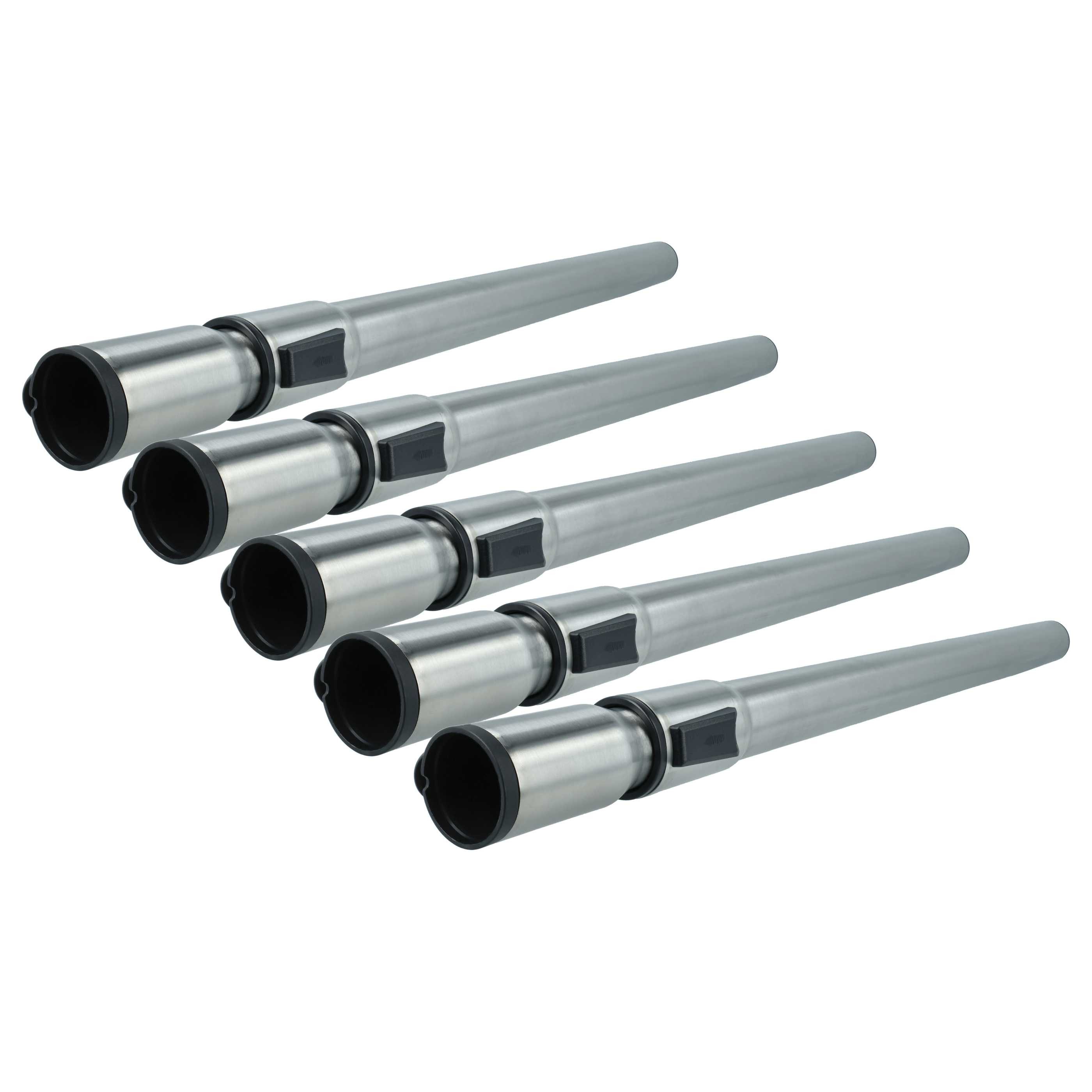 vhbw Staubsaugerrohr passend für Miele S6370, S634, S636, S638, S6290, S6280, S628 XXL, Zubehör für Miele S6370 S634 S636 S638 S6290 S6280 S628 XXL