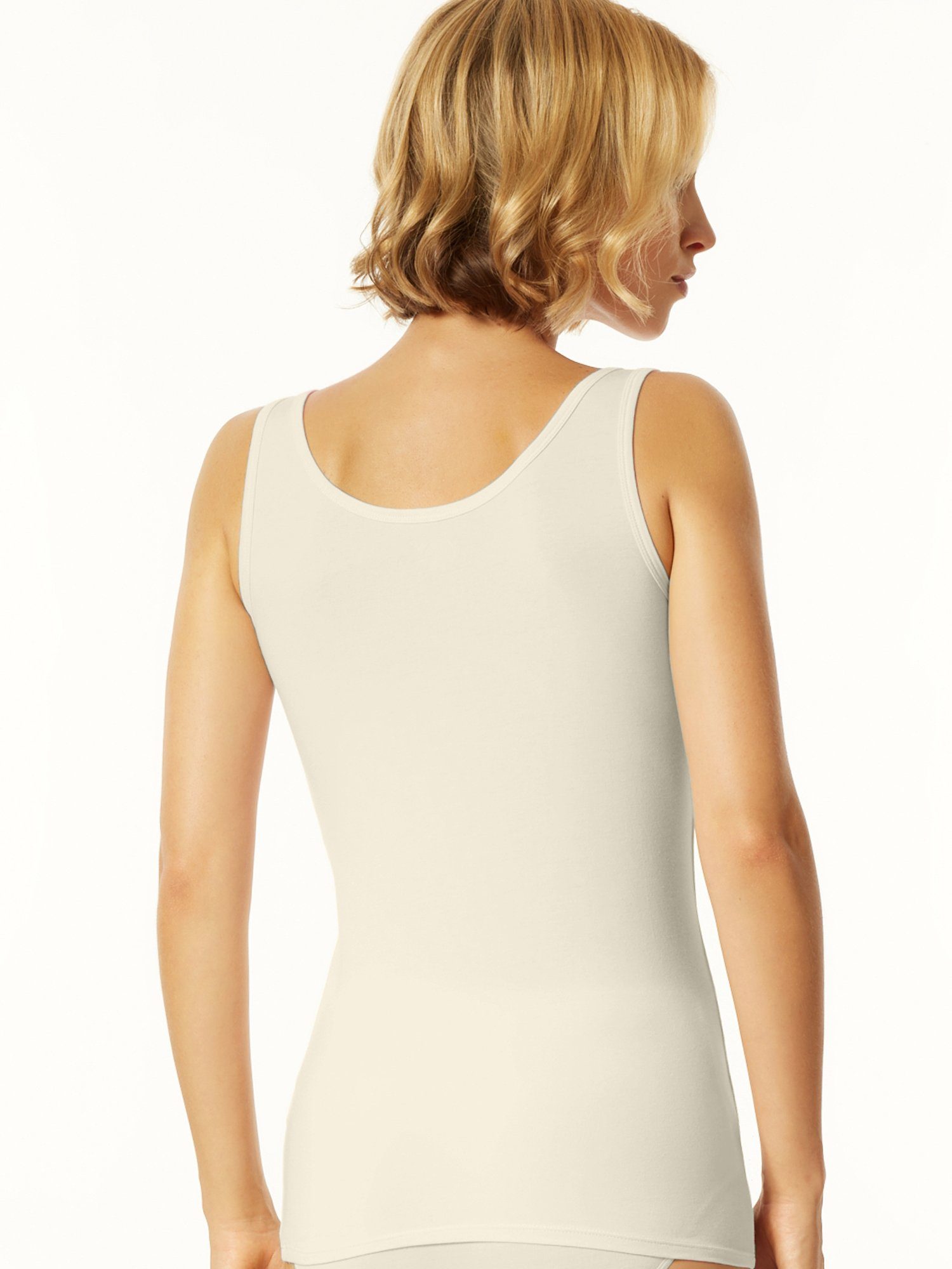 uncover by SCHIESSER Trägertop 2-Pack 'Einfarbig & Soft' (2-tlg)