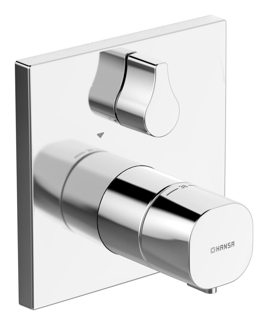 HANSA Wannenthermostat Hansaliving Fertigmontageset m. Funktionseinheit WannenBatterie