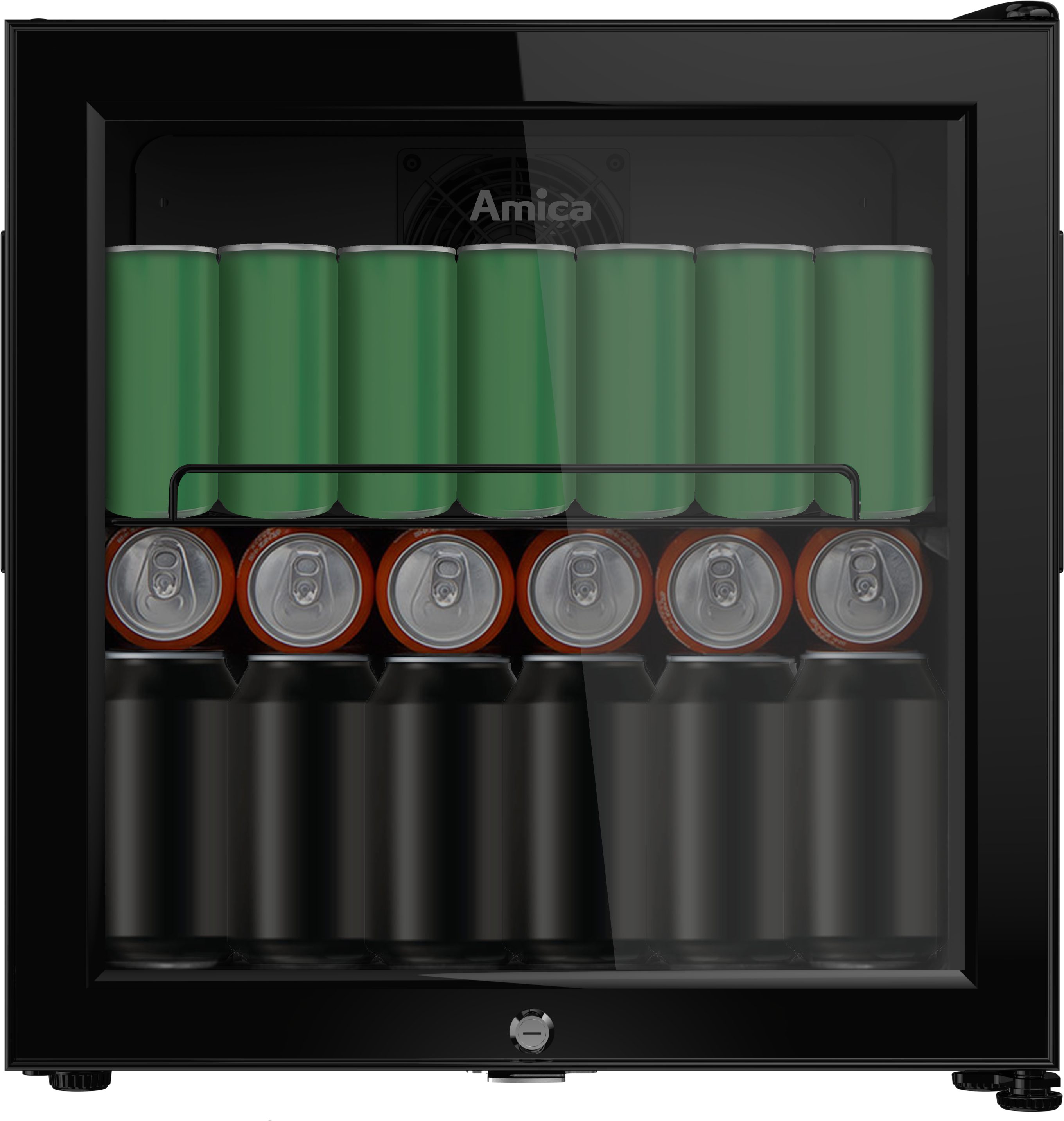 Amica Getränkekühlschrank FK 341 150 S, 53 cm hoch, 50 cm breit, perfekte Kühlung dank professioneller Ausstattung
