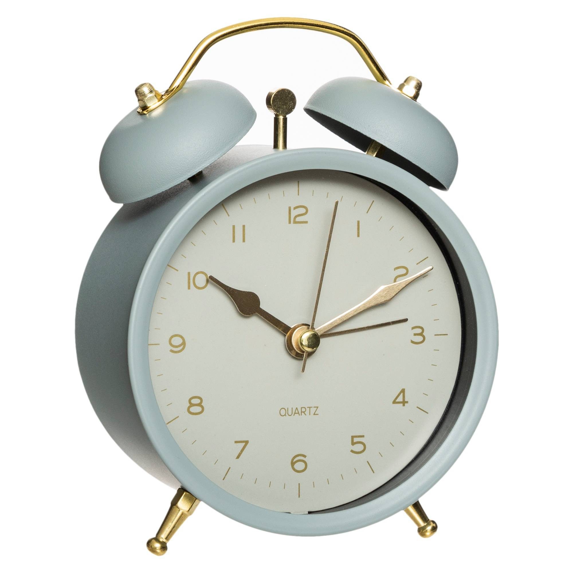 Atmosphera Créateur d'intérieur Uhr Wecker mit goldenen Uhrzeigern