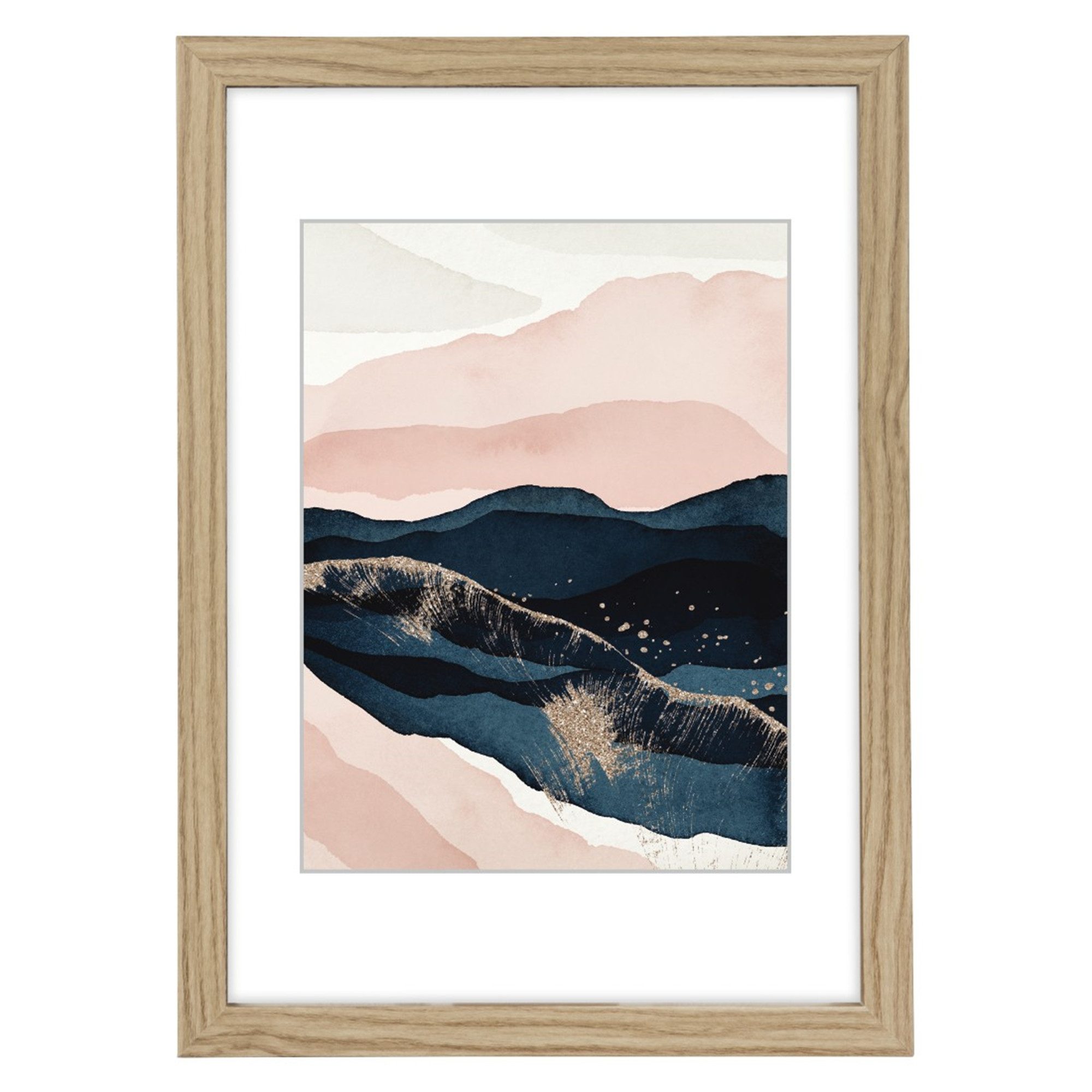 Hama Bilderrahmen Holzrahmen "Arizona", Eiche, 29,7 x 42 cm, (Einzelartikel günstig online kaufen