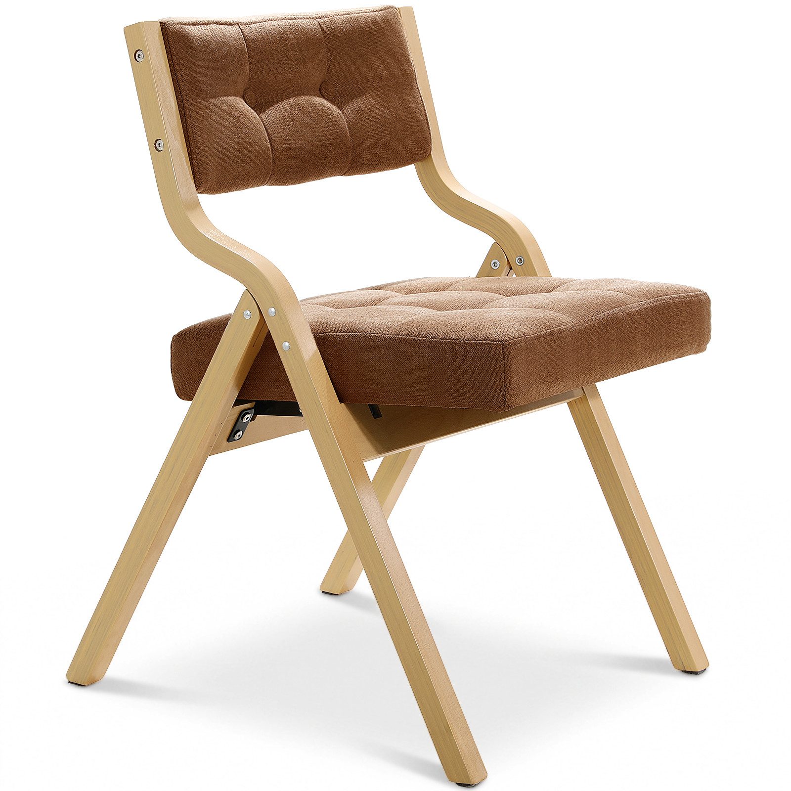 TLGREEN Klappstuhl,Küchenstuhl mit gepolstertem Sitz, (1 St), ergonomisch, platzsparend, rutschfest & stabil
