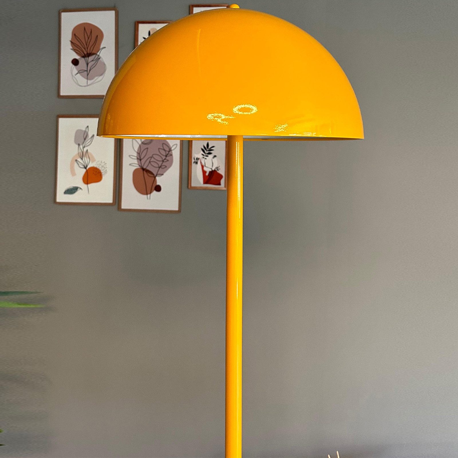 Bamyum Stehlampe Moderne Stehlampe aus Metall mit E27, ohne Leuchtmittel