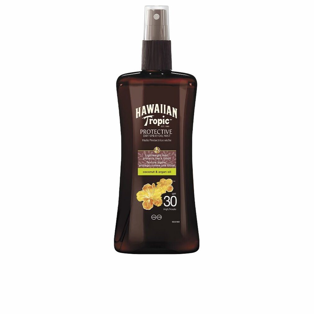Hawaiian Tropic Sonnenschutzpflege Protective Dry Spray Oil Mist Spf30 200ml