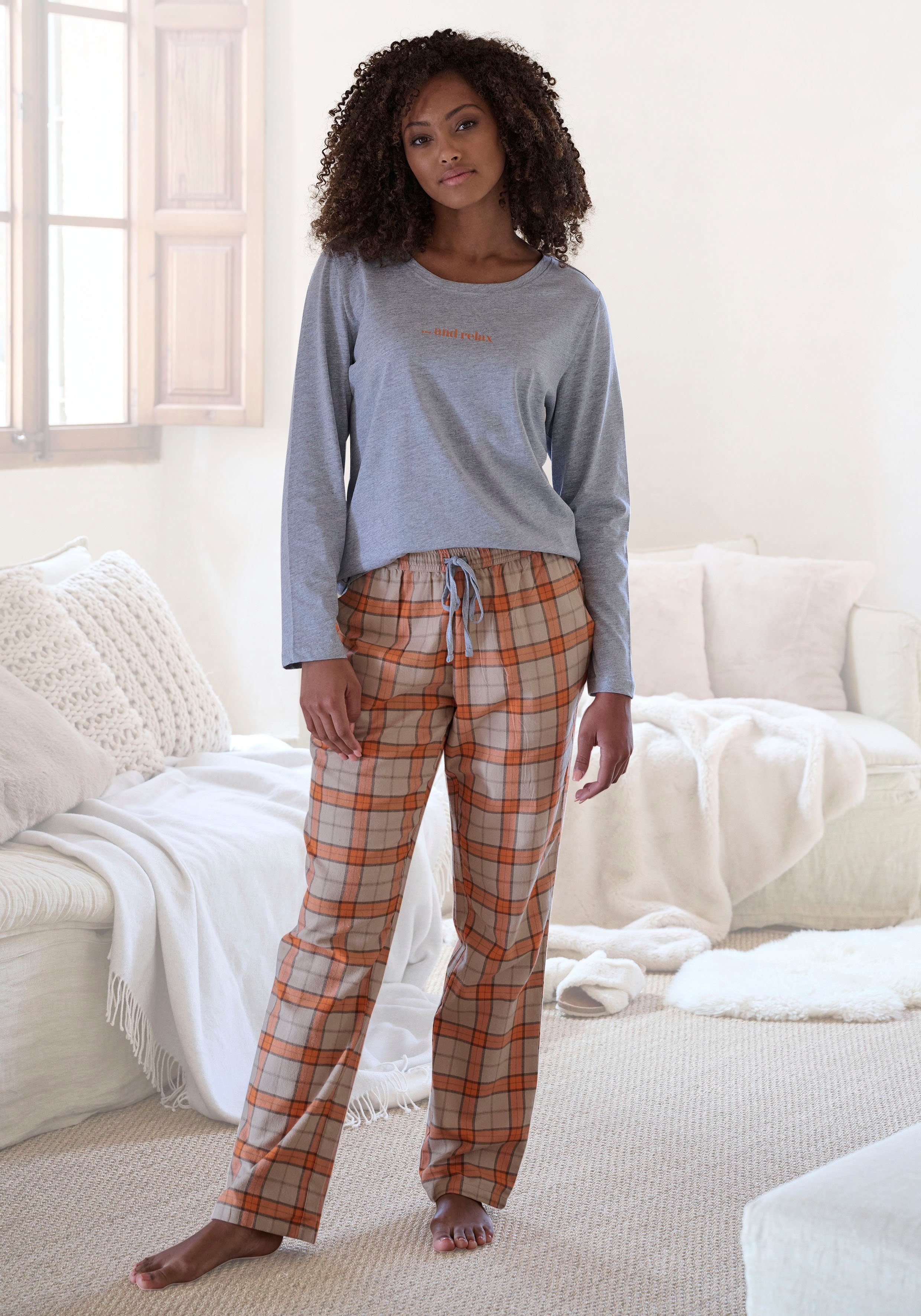Vivance Dreams Pyjama (2 tlg) aus günstig online kaufen