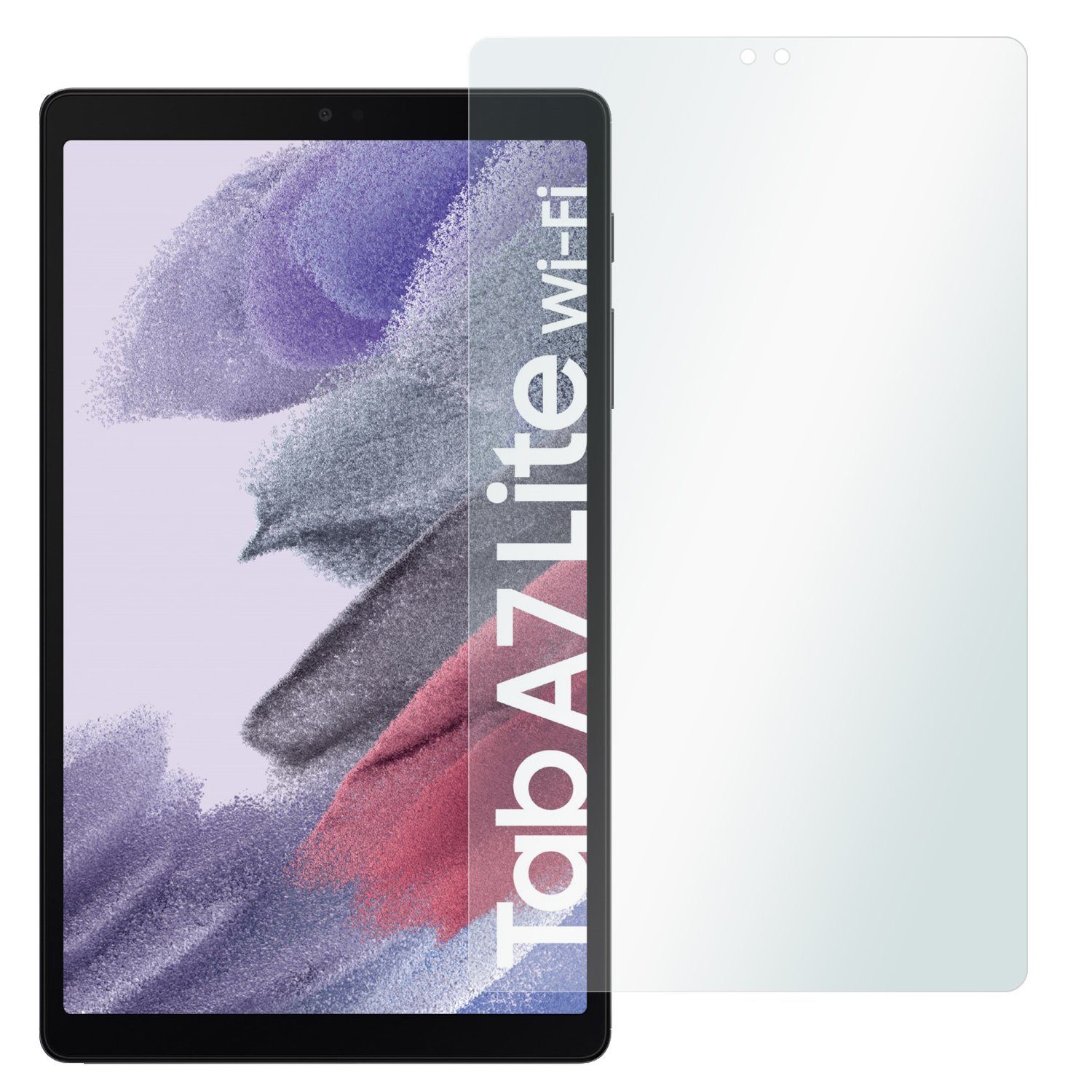 SLABO Schutzfolie 2 x Displayschutzfolie Crystal Clear, Samsung Galaxy Tab A7 Lite 8,7" 2021 (Wi-Fi)