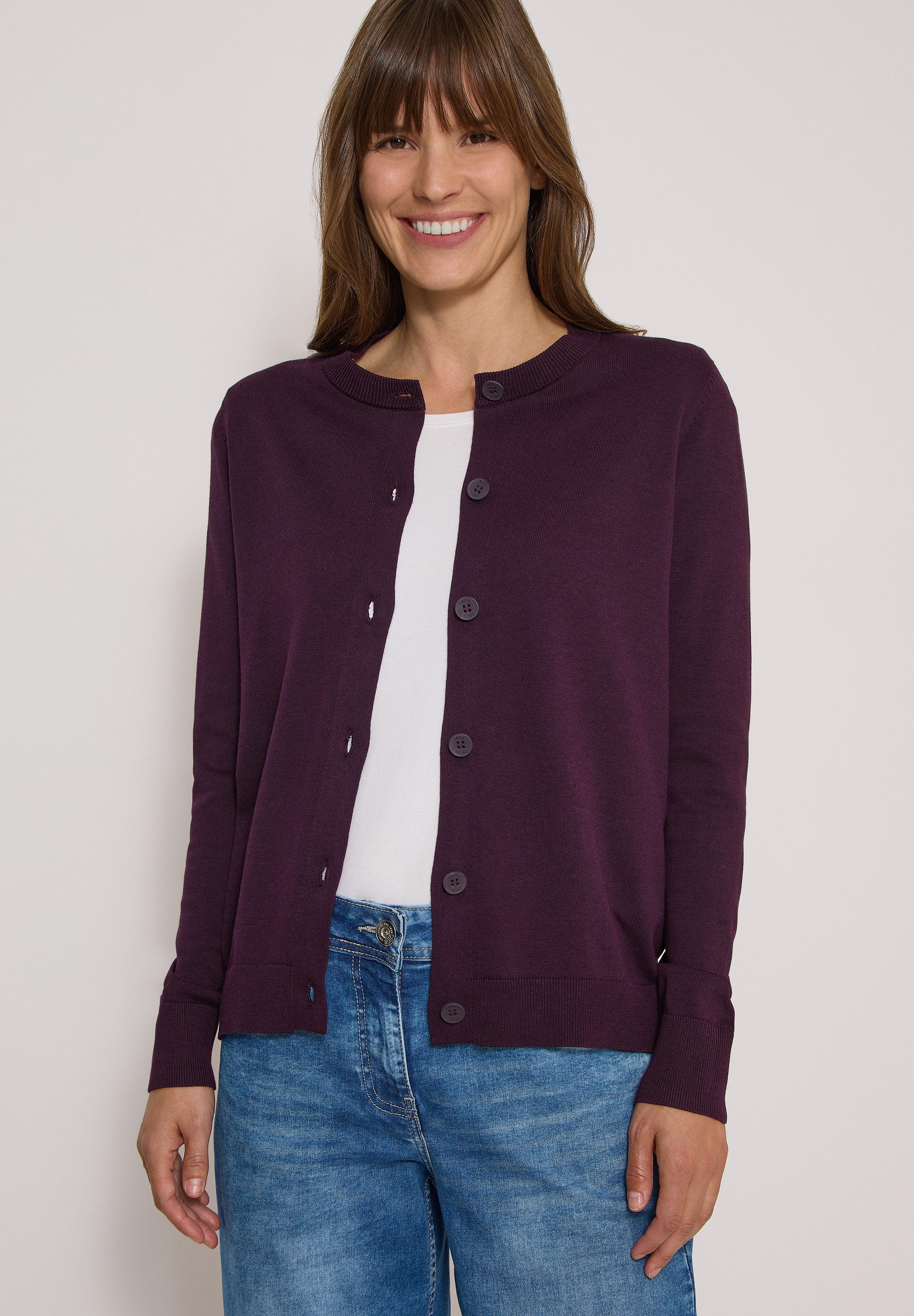 CECIL Cardigan mit Knopfleiste
