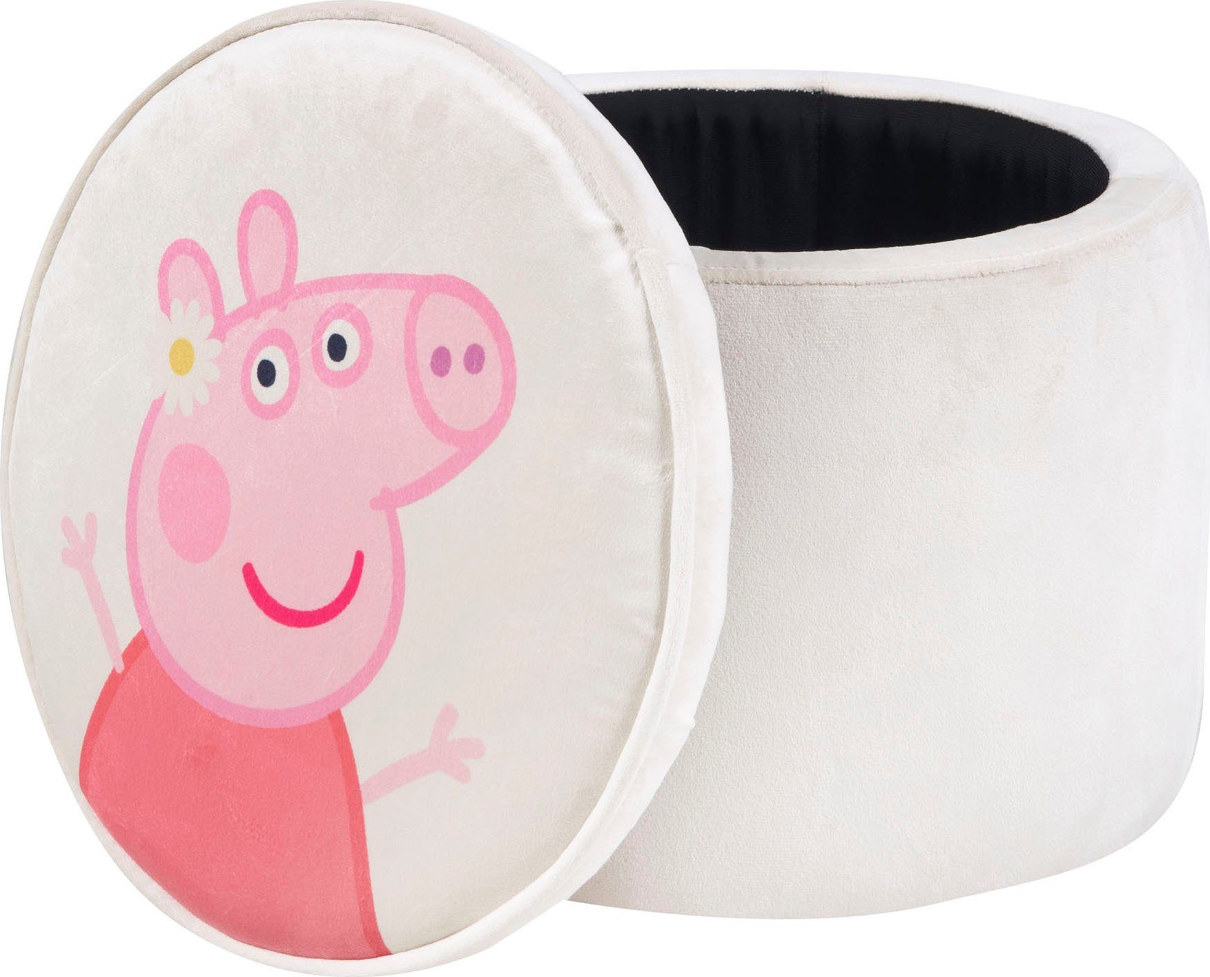 roba® Kinderhocker Peppa Pig, rund
