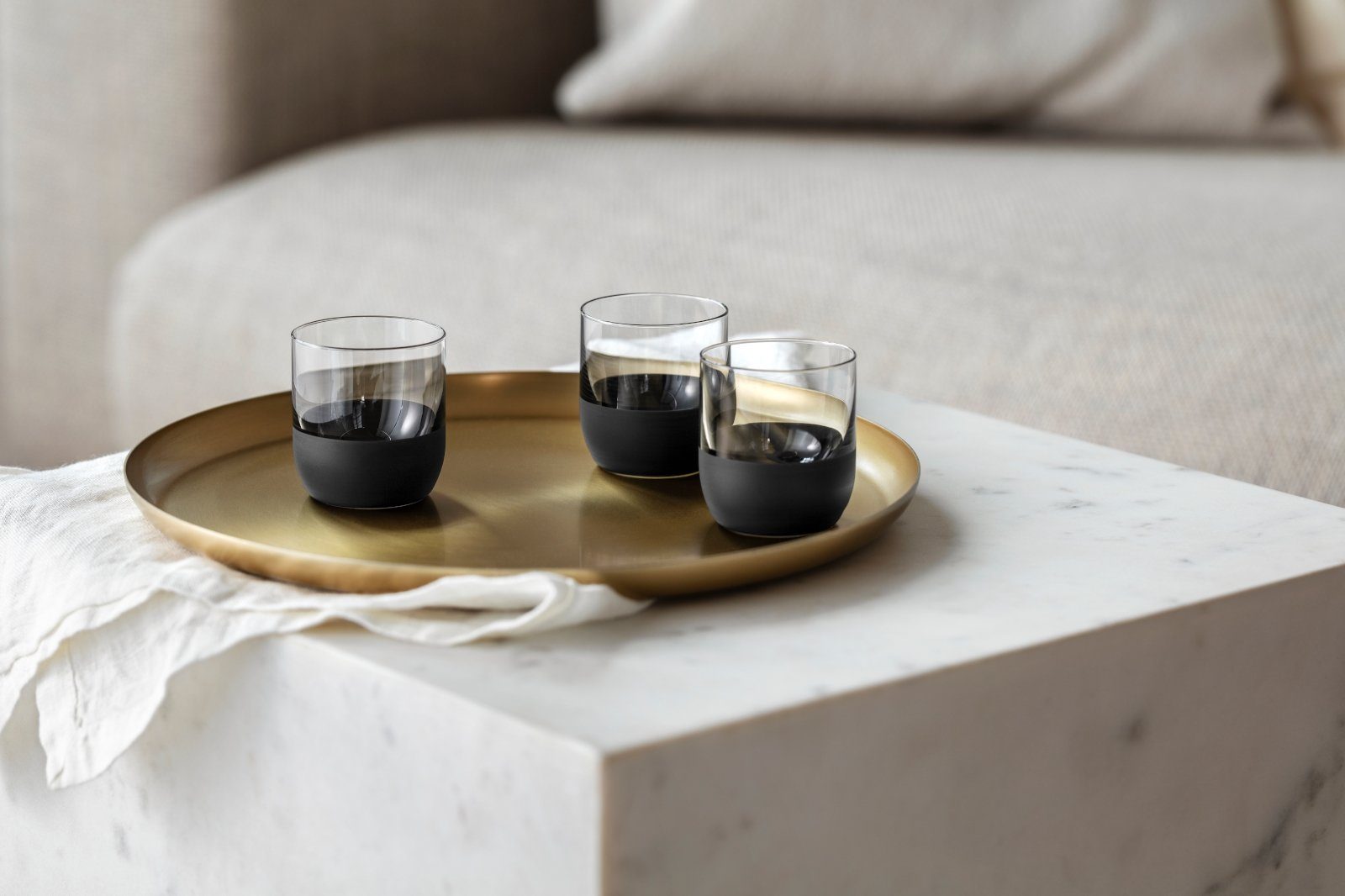 Villeroy & Boch Gläser-Set Manufacture Rock Shot/Schnapsglas Set 4tlg., Kristallglas