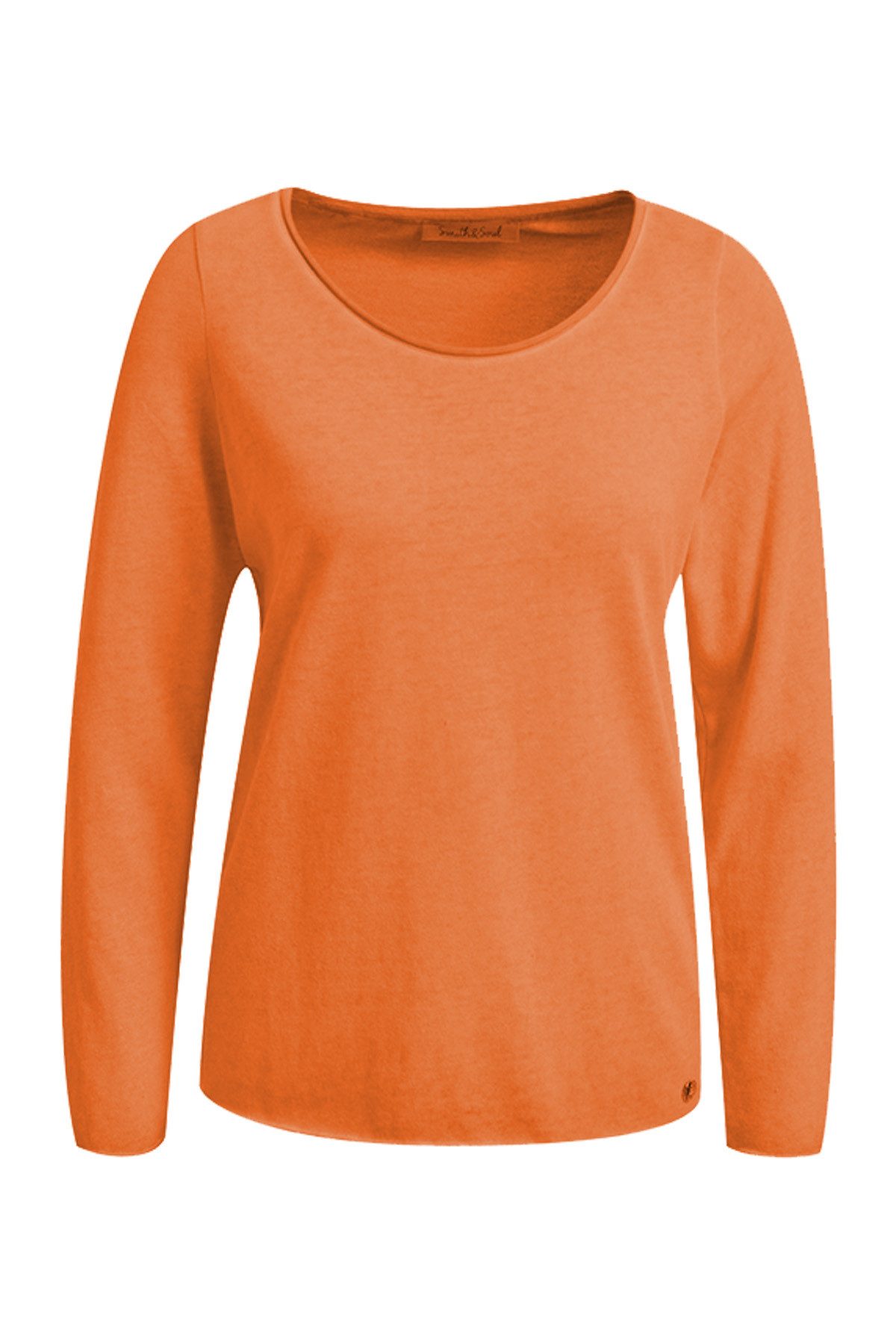 Smith & Soul Langarmshirt tiefer Rundhals, regular fit günstig online kaufen