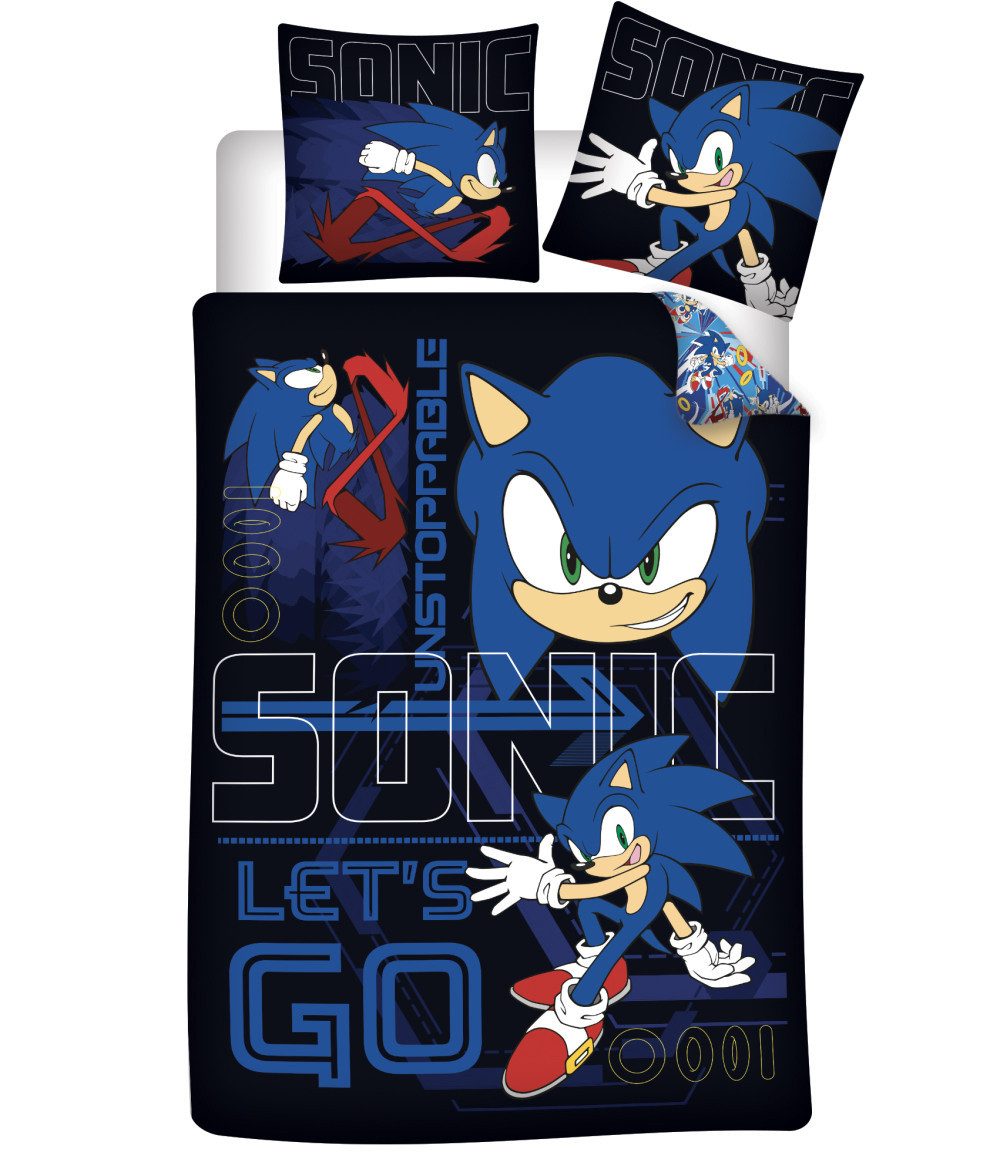 Sonic Bettwäsche Sonic the Hedgehog Unstoppable günstig online kaufen