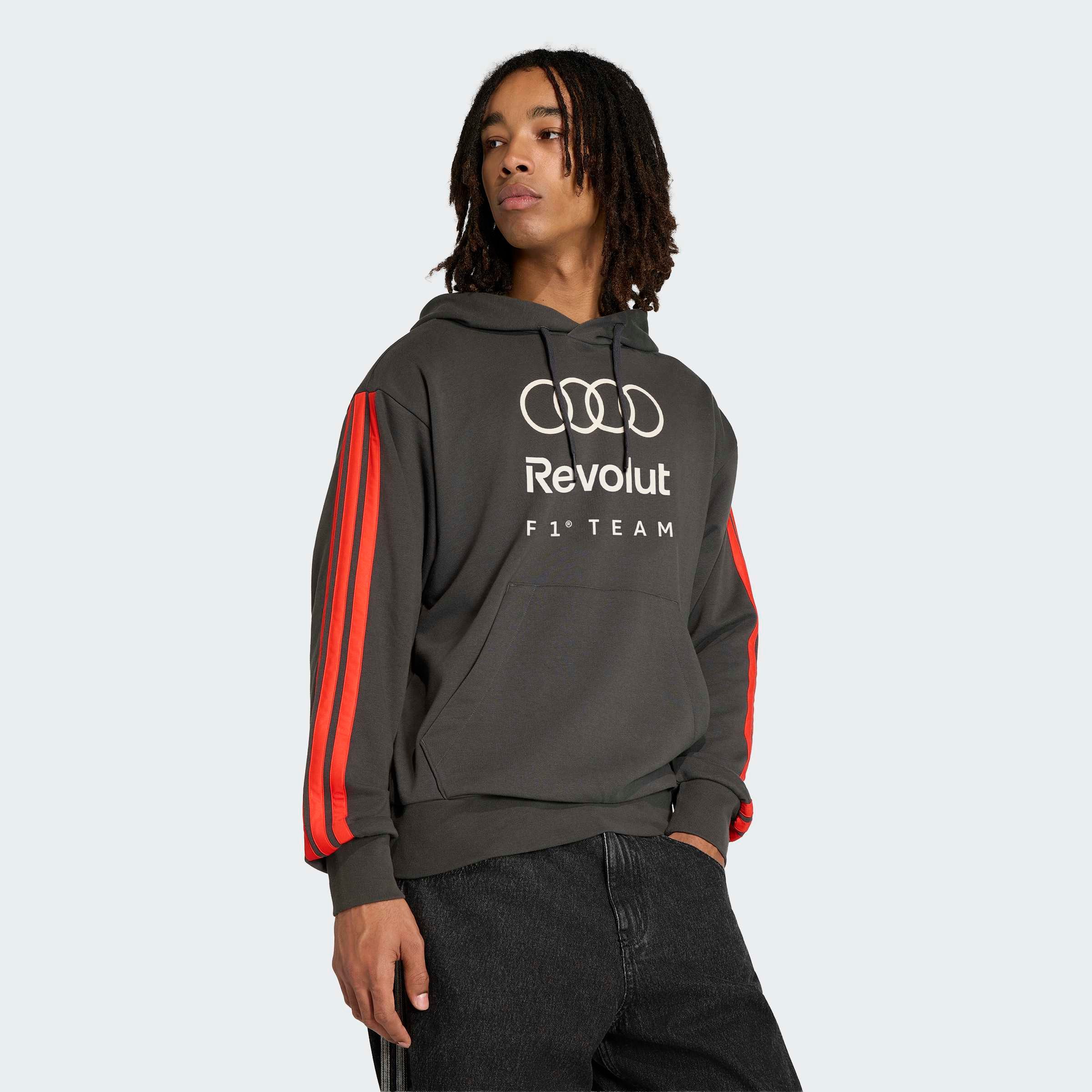 adidas Performance Kapuzensweatshirt AUDI REVOLUT F1 TEAM DNA FRENCH TERRY HOODIE – Bild 2 von 5