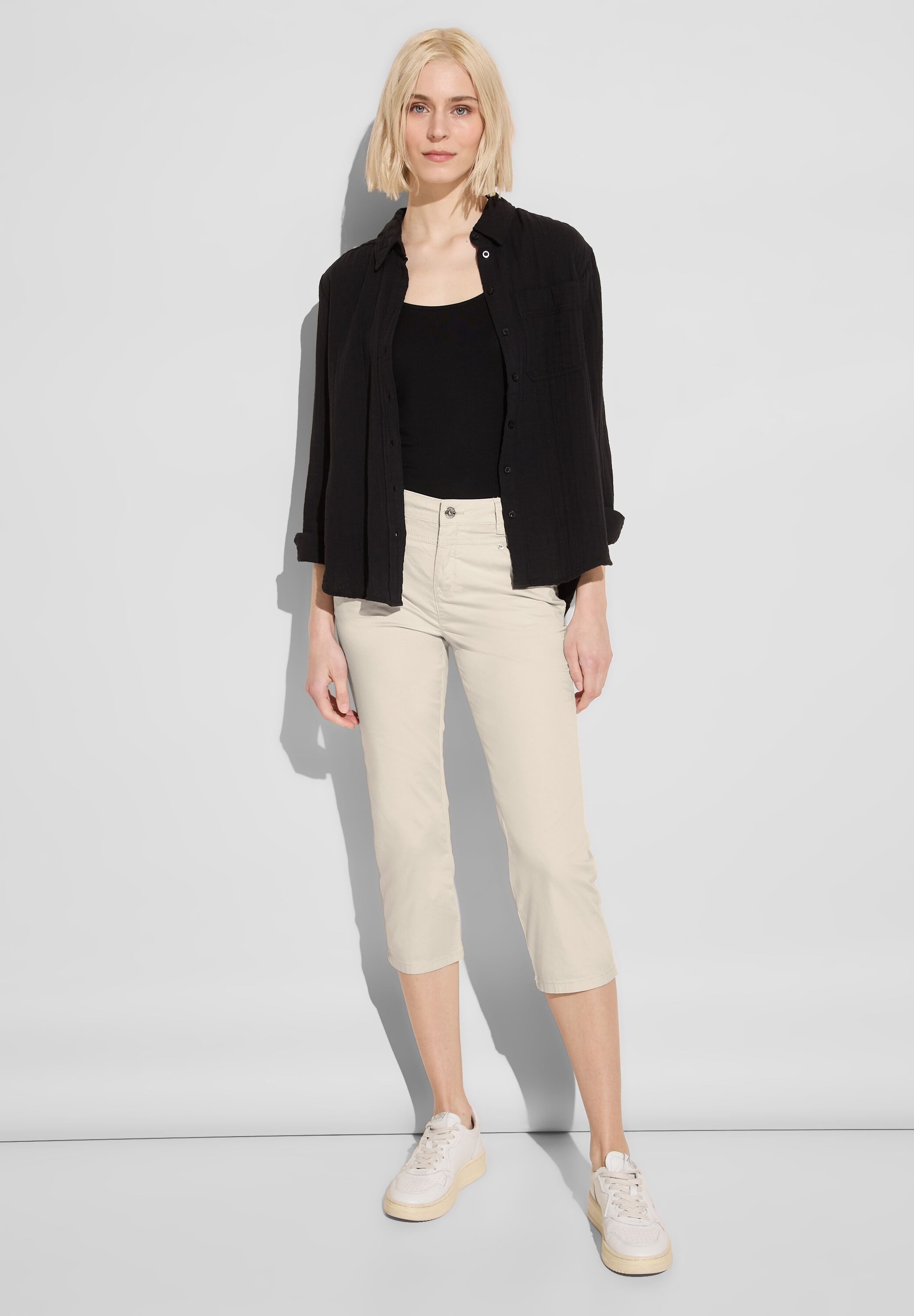 STREET ONE 3/4-Hose Middle Waist