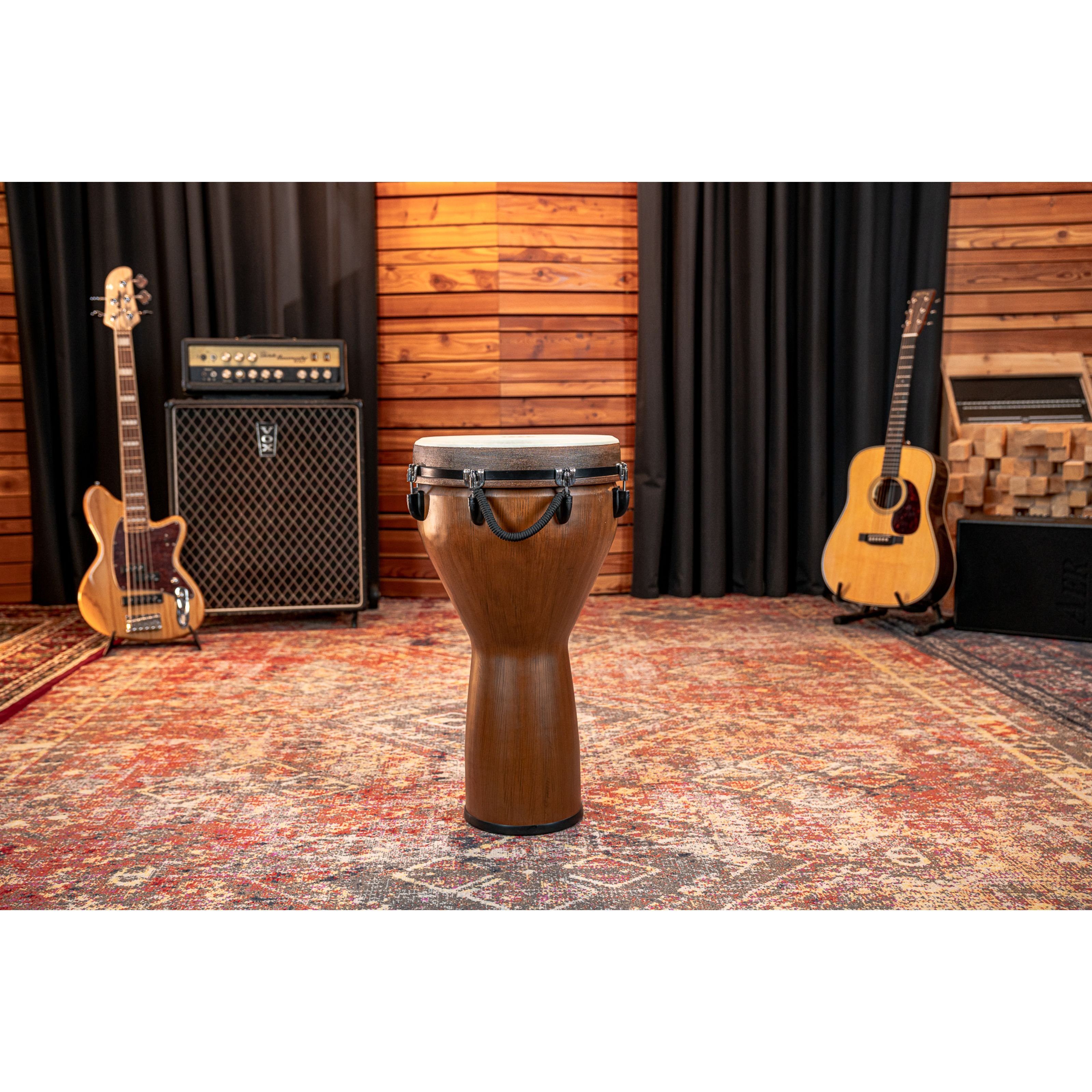 Meinl Percussion Djemben, Percussion, Djemben, JD14BW Jumbo Djembe 14" Barnwood - Djembe