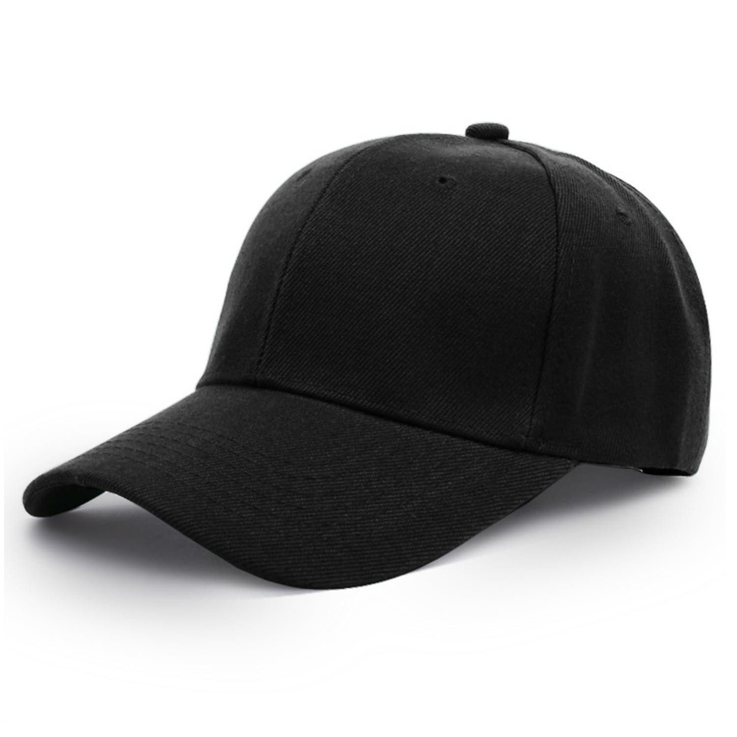 LuxusKollektion Baseball Cap Baseballkappe Herren Damen Unisex Baumwolle Einheitsgröße Schwarz