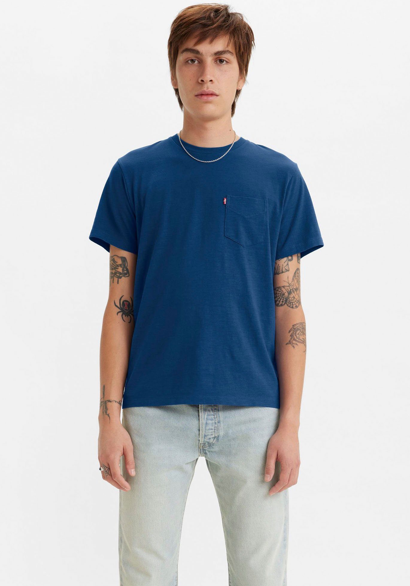 Levi's® T-Shirt CLASSIC POCKET TEE mit aufgesetzter Brusttasche günstig online kaufen
