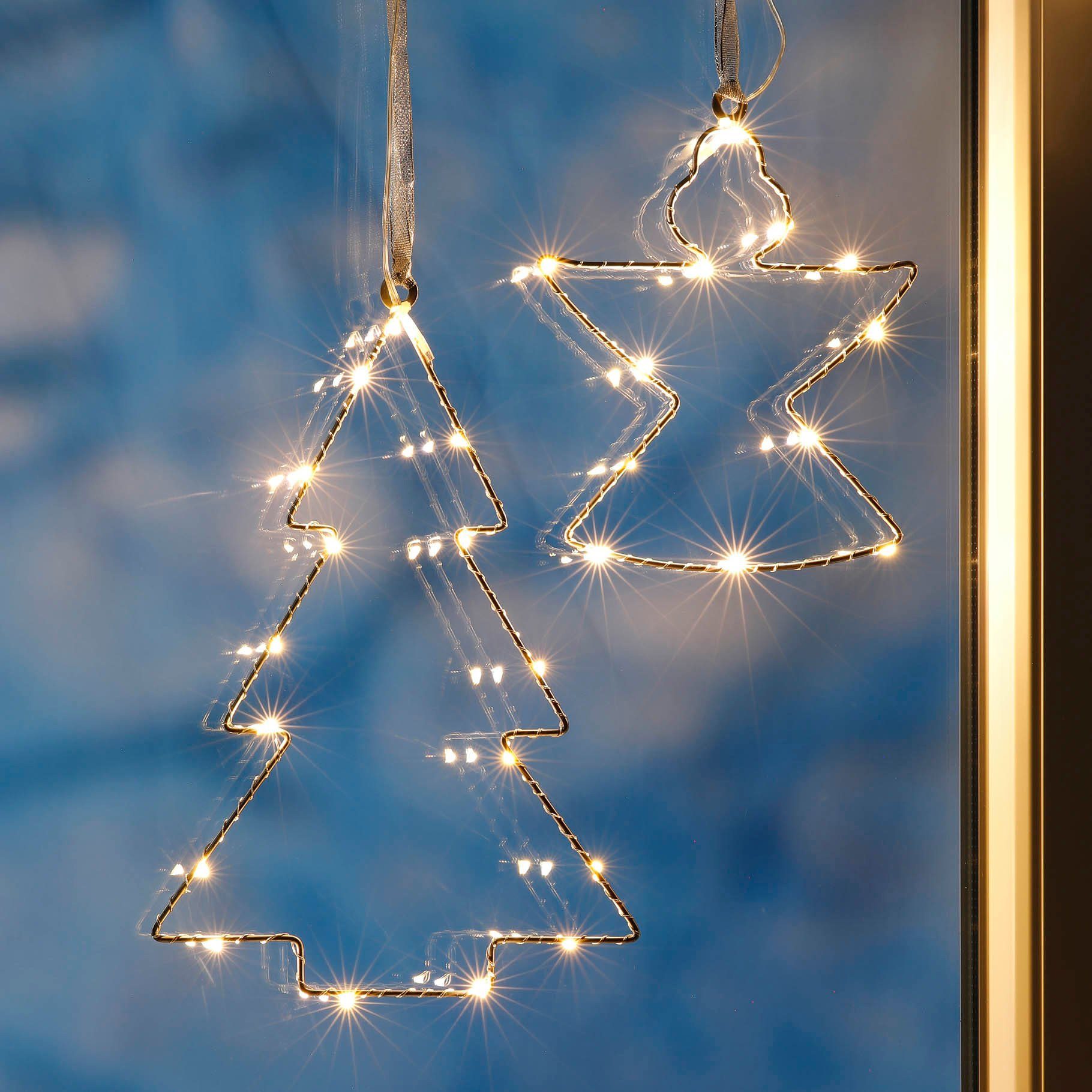 HI LED-Leuchte LED Fenstersilhouette, ca. 21 günstig online kaufen