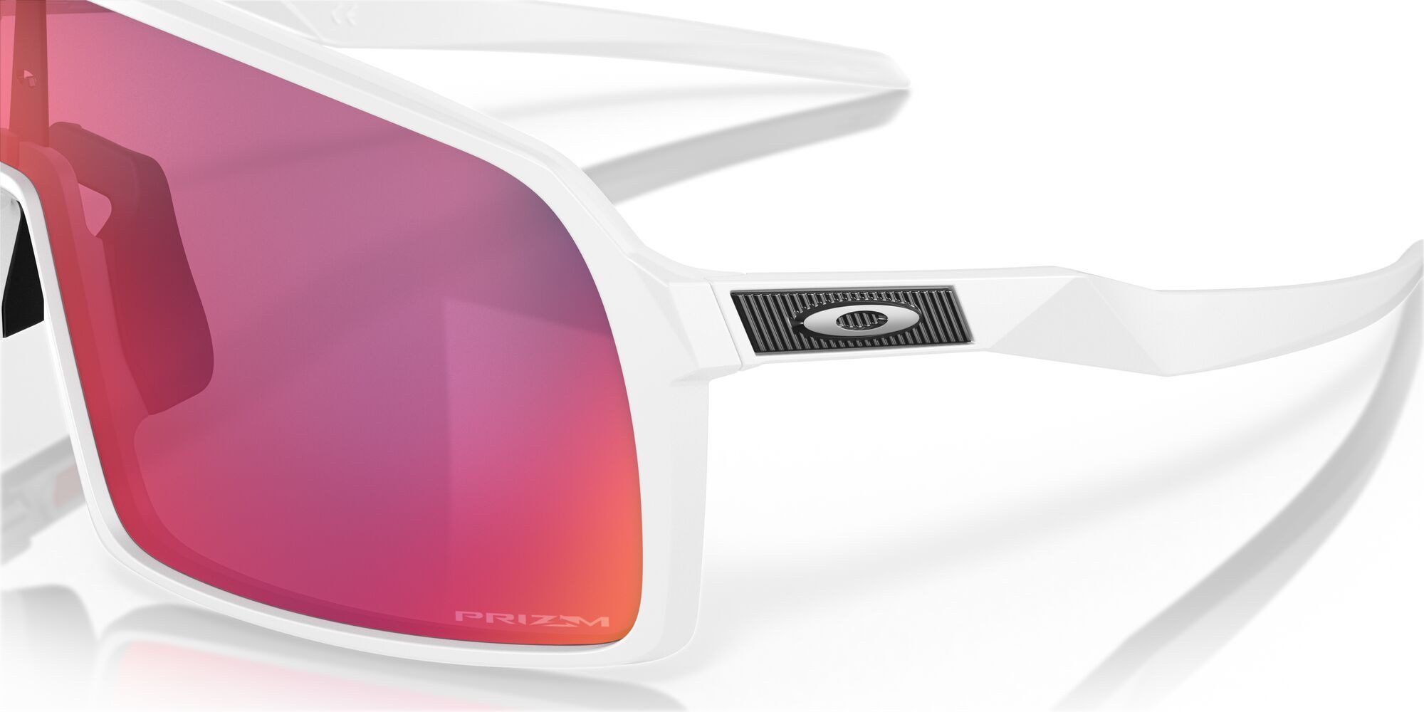 Oakley Sonnenbrille Sutro (Glasfarbe: Prizm road) weiss matt - 1 Brille mit