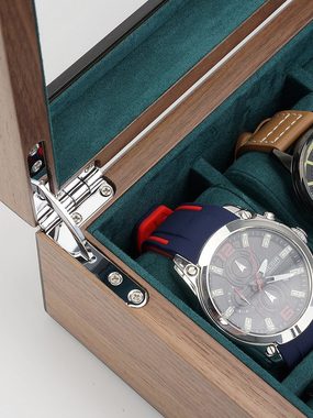 Rothenschild Uhrenbox Rothenschild Uhrenbox RS-2440-W für 4 Uhren und Ma