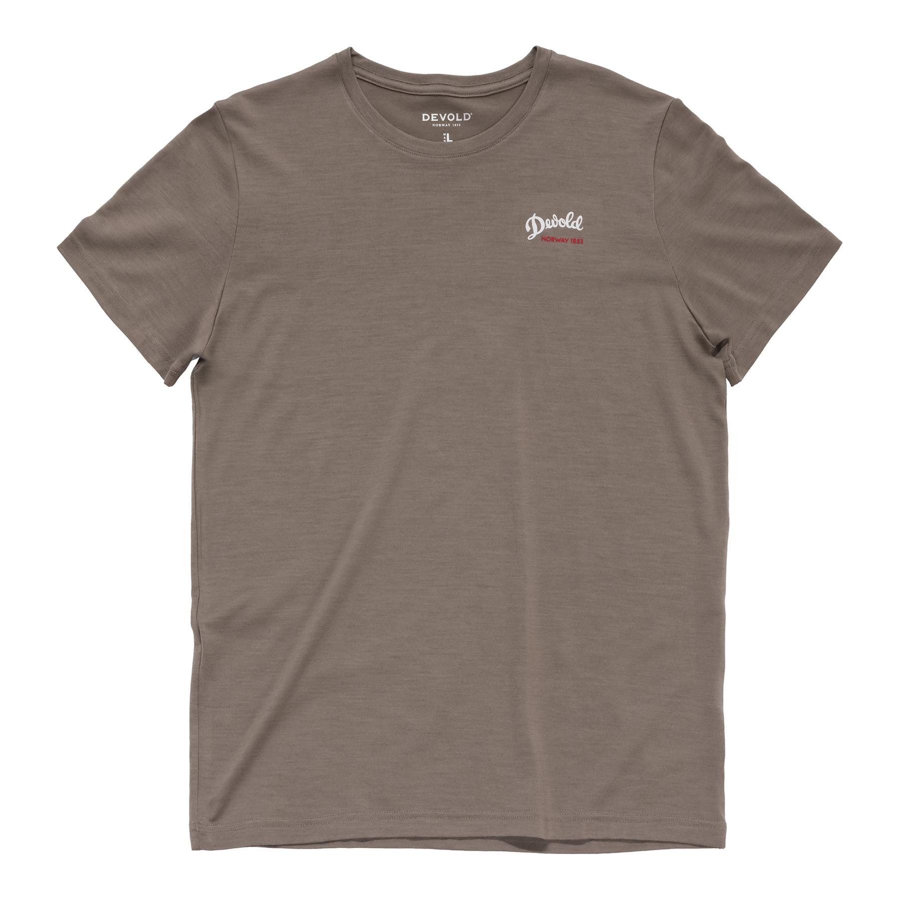 Devold Kurzarmshirt CLASSIC SCRIPT TEE Herren