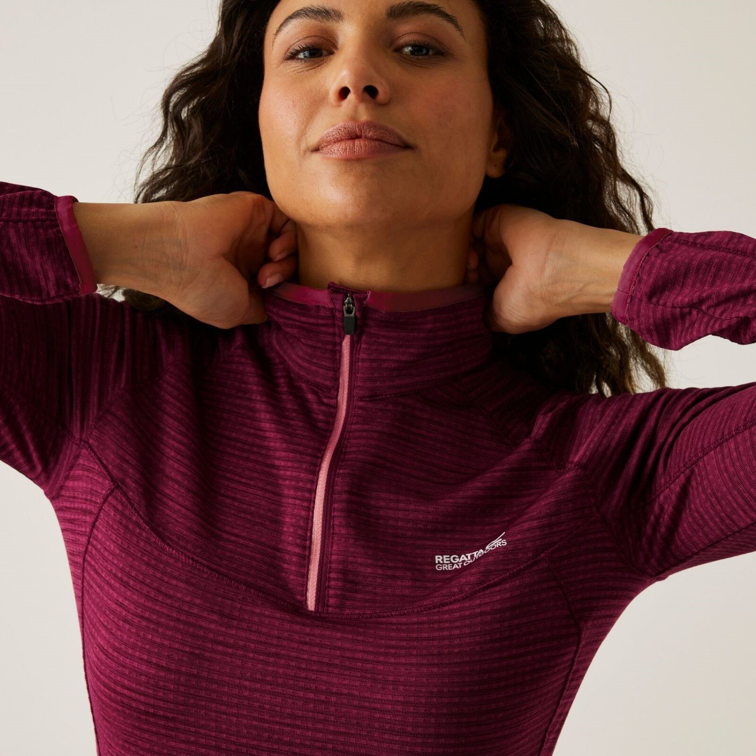 Regatta Hoodie Shirt Yonder II Powerstretch Midlayer (1-tlg) günstig online kaufen