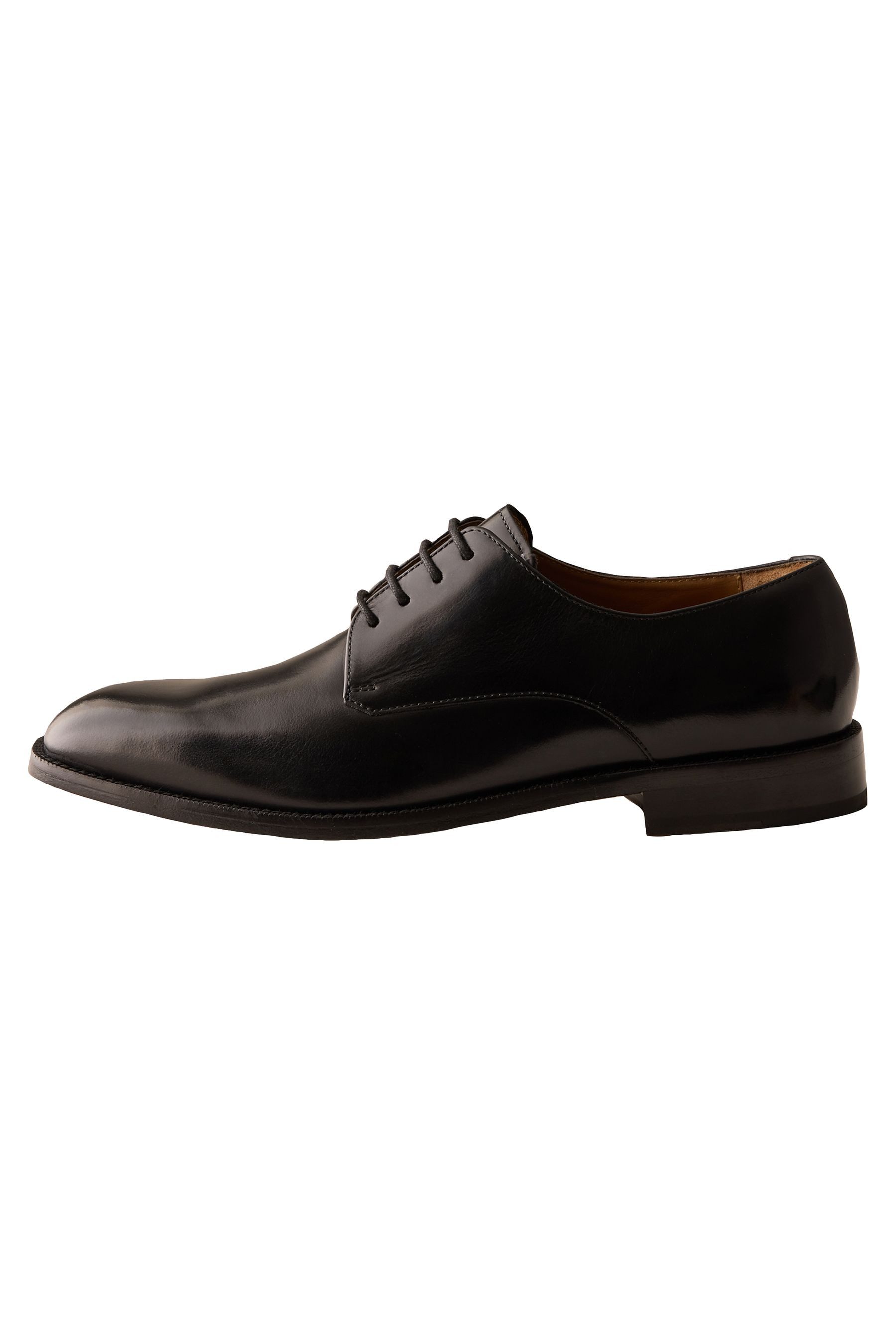 Signature Derby-Schuhe mit Ledersohle Schnürschuh