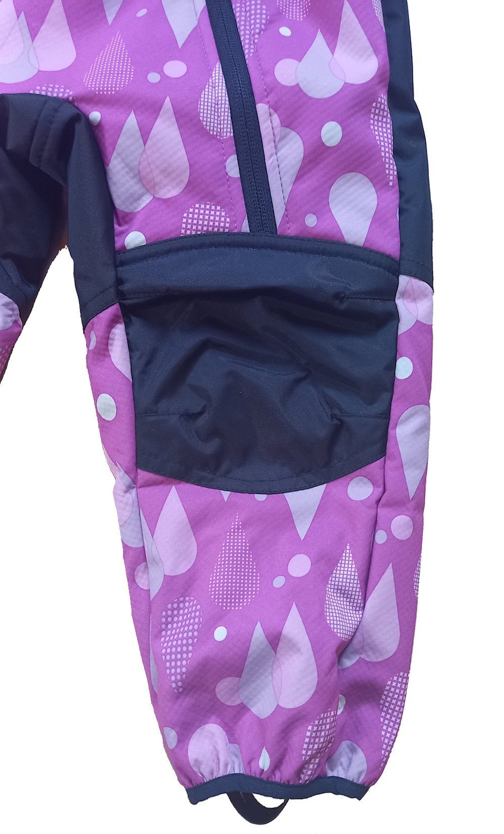 Marineblau Softshelloverall Softshellanzug Teddy-Futter Baby/Kleinkinder Schneeanzug Overall mit Mädchen Softshell-Overall Softshelloverall in Outburst (1-tlg), Outburst