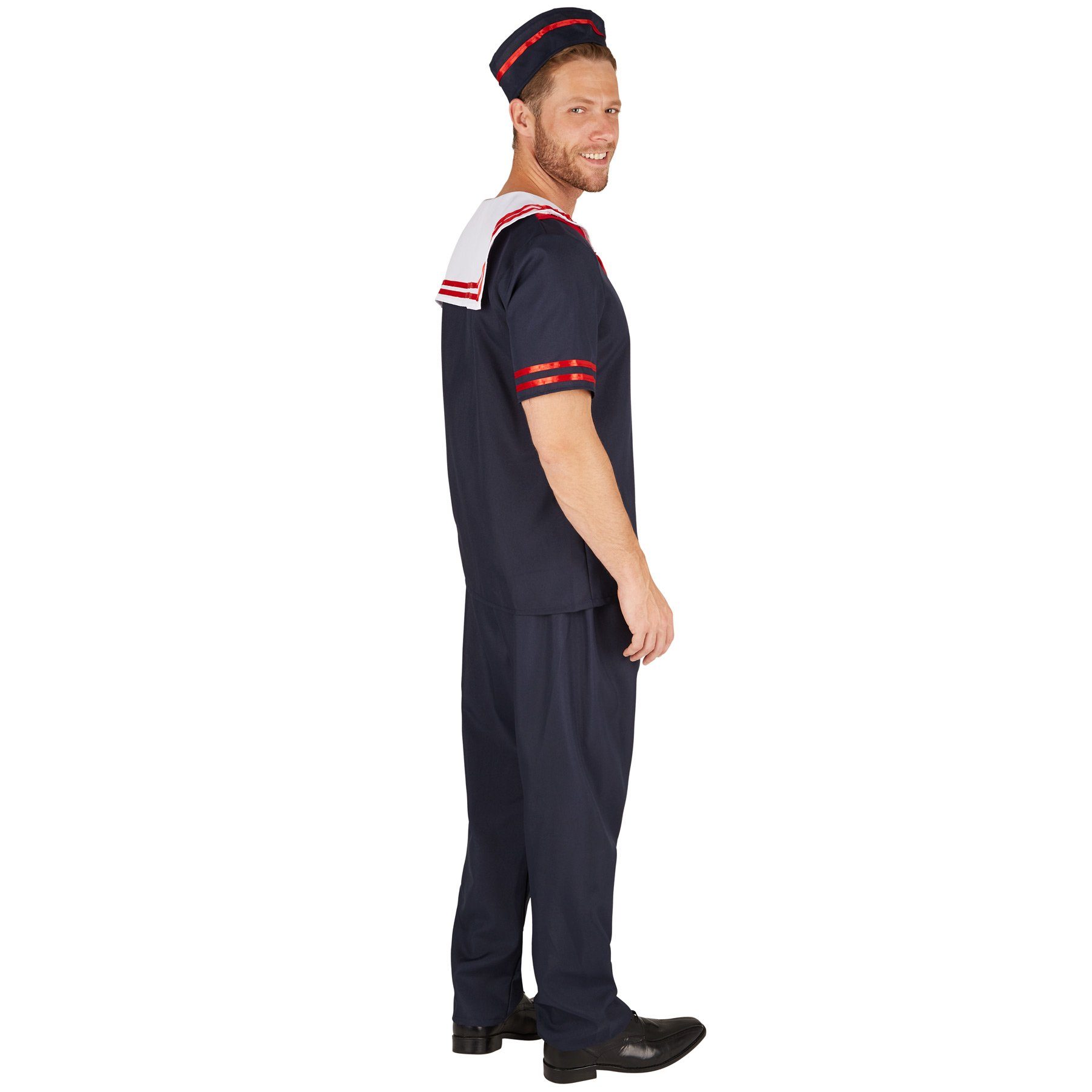dressforfun Kostüm Herrenkostüm Matrose, Schönes, kurzärmeliges Oberteil