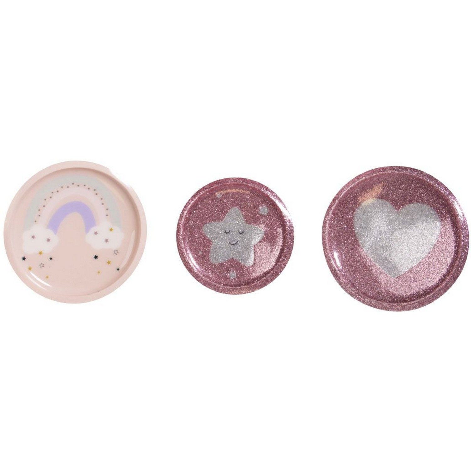 SCHOOL-MOOD® Schulranzen 3er Patchy-Set Rainbow