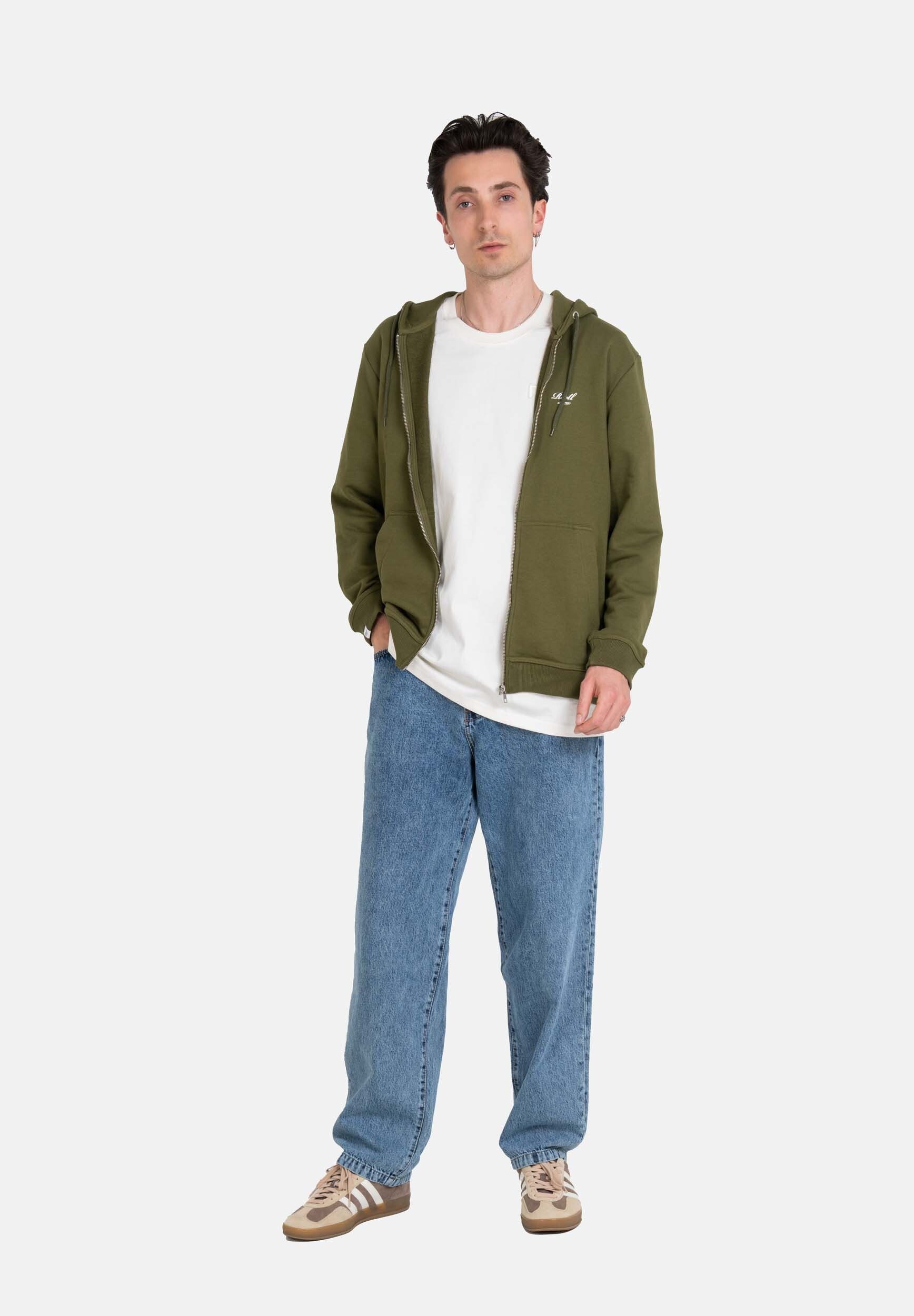 REELL Sweatjacke Staple Terry Zip