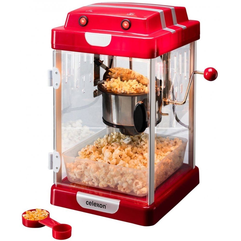 Celexon Popcornmaschine CinePop CP1000 - Popcornautomat - rot