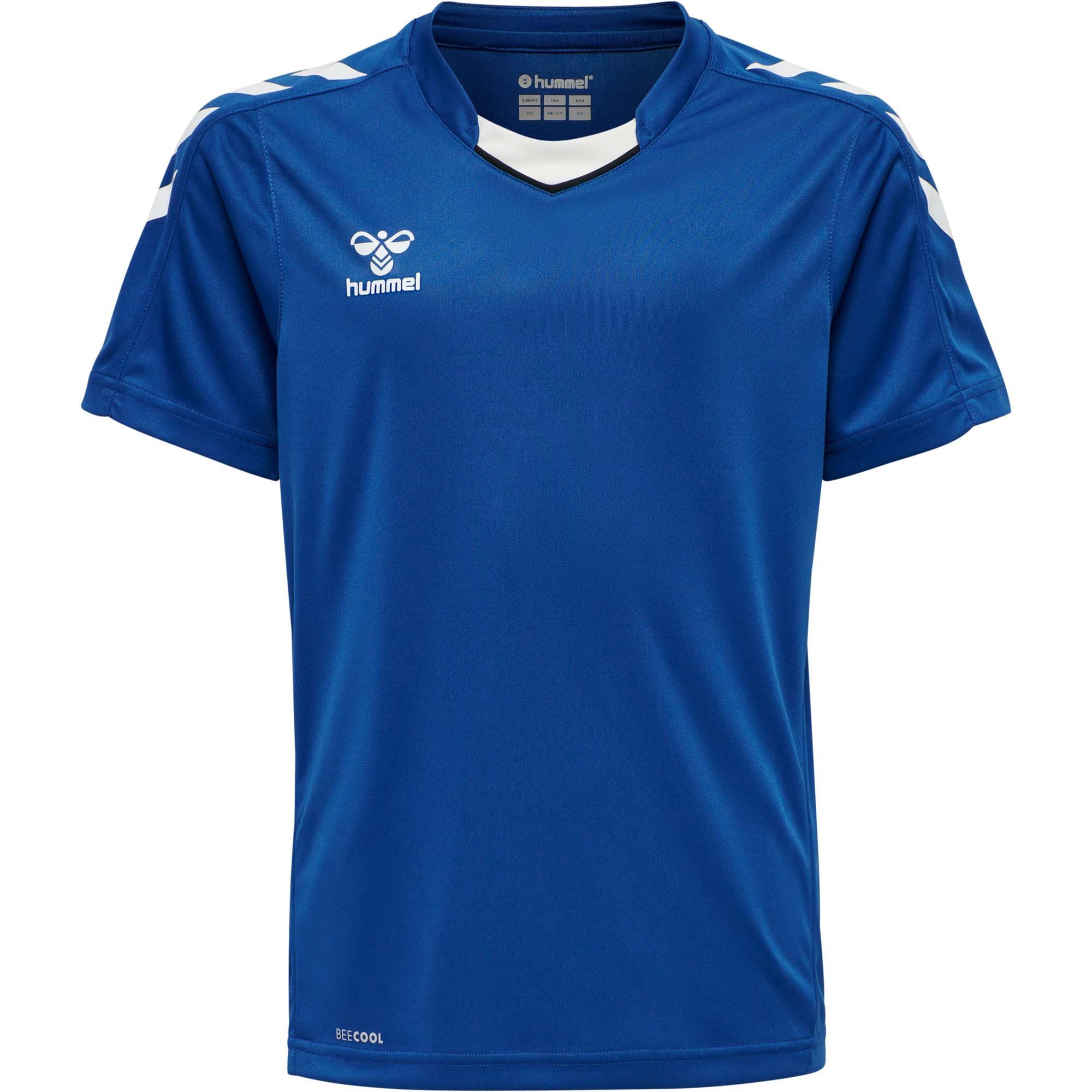 Fußballtrikot Hummel Kinder Trikot Core XK Poly Jersey S/S 211456