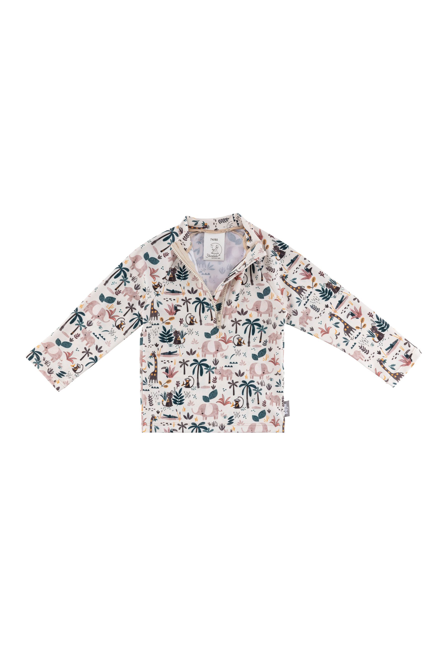 Funktionsshirt UV-Schutz 50+ Badeshirt langarm Safari