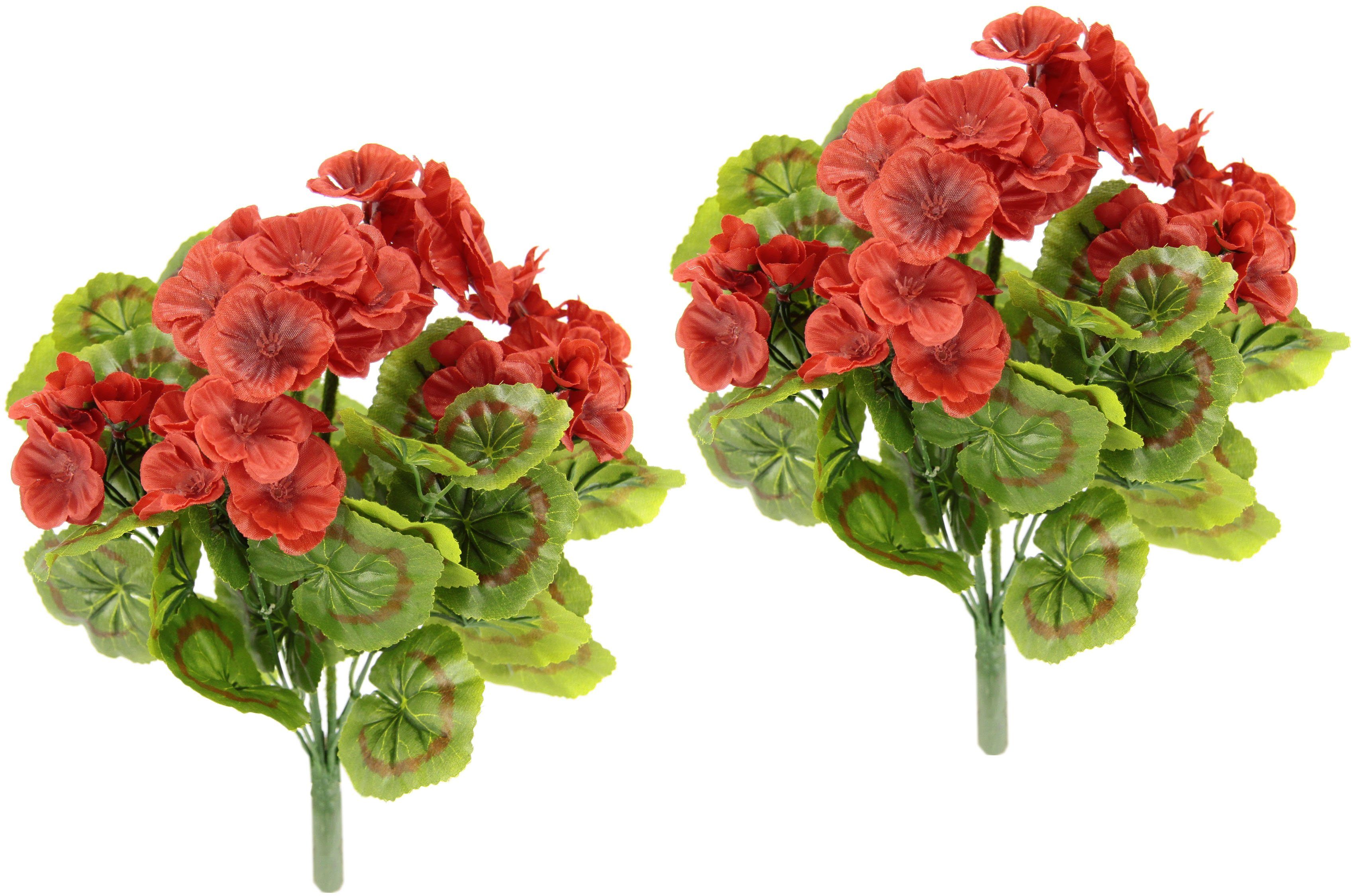 Kunstblume Geranie