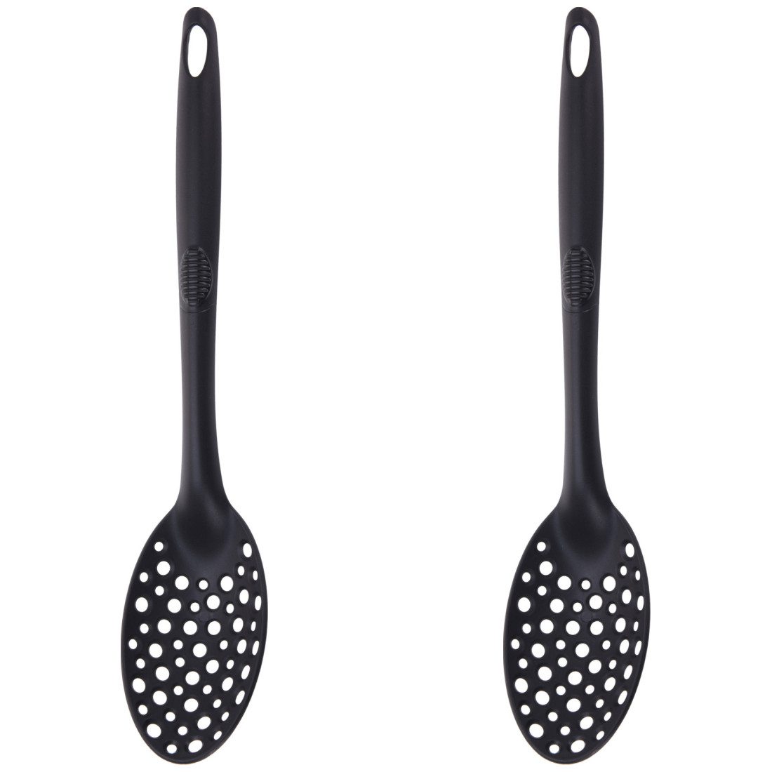 Ultra Clean Kochbesteck-Set 2 x Schöpflöffel geschlitzt mit Anti-Rutsch Griff 32 cm