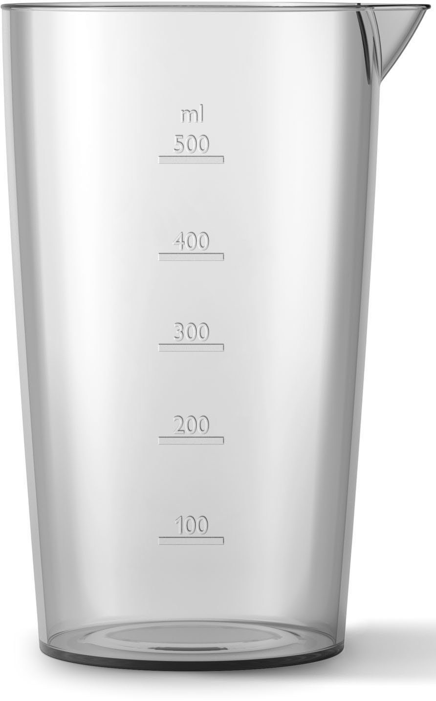 Philips Stabmixer HR2534/00 Daily Collection ProMix, 650 W, Metall Mixstab, inkl. Messbecher