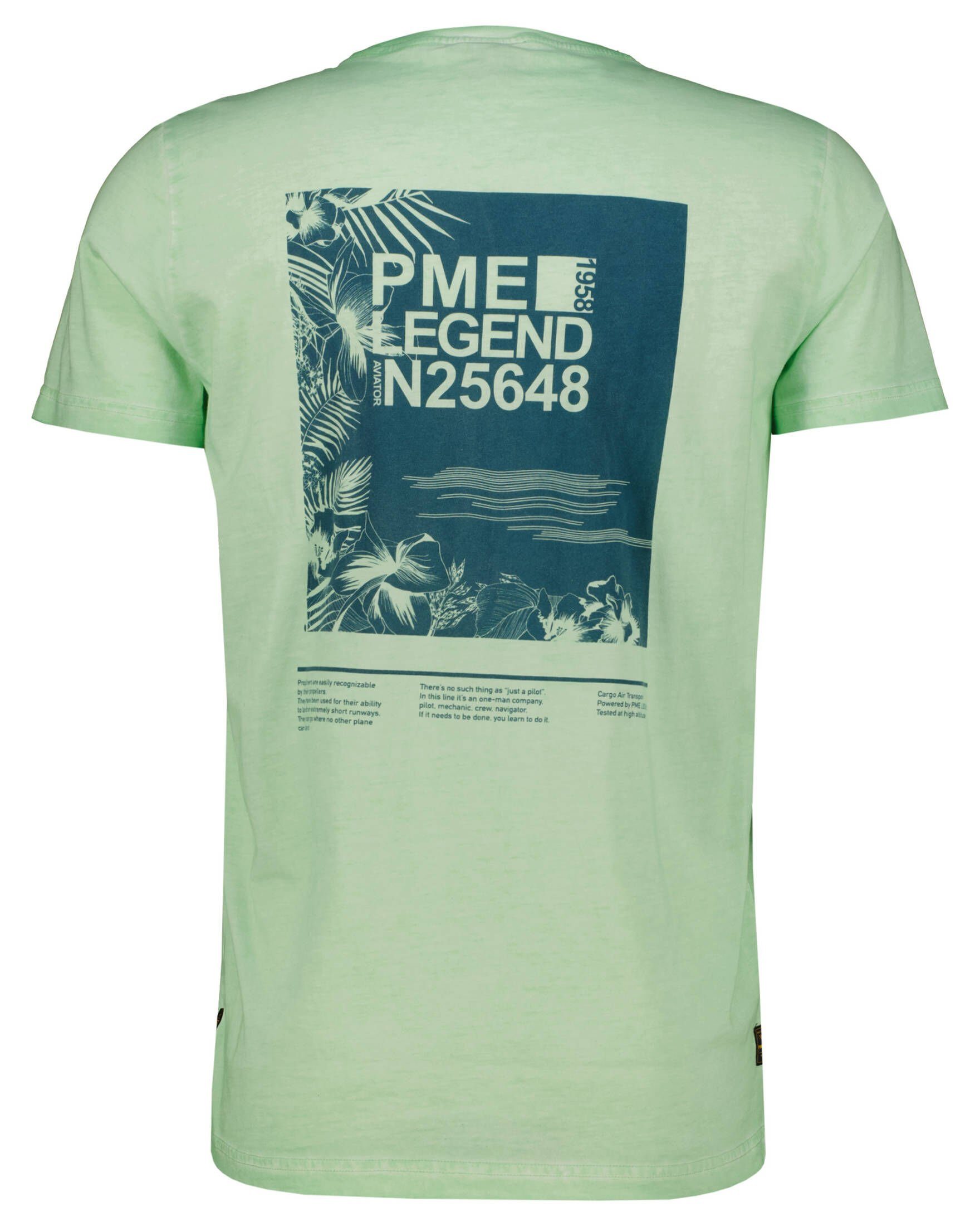 PME LEGEND T-Shirt T-Shirt (43) JERSEY (1-tlg) Herren grün SINGLE