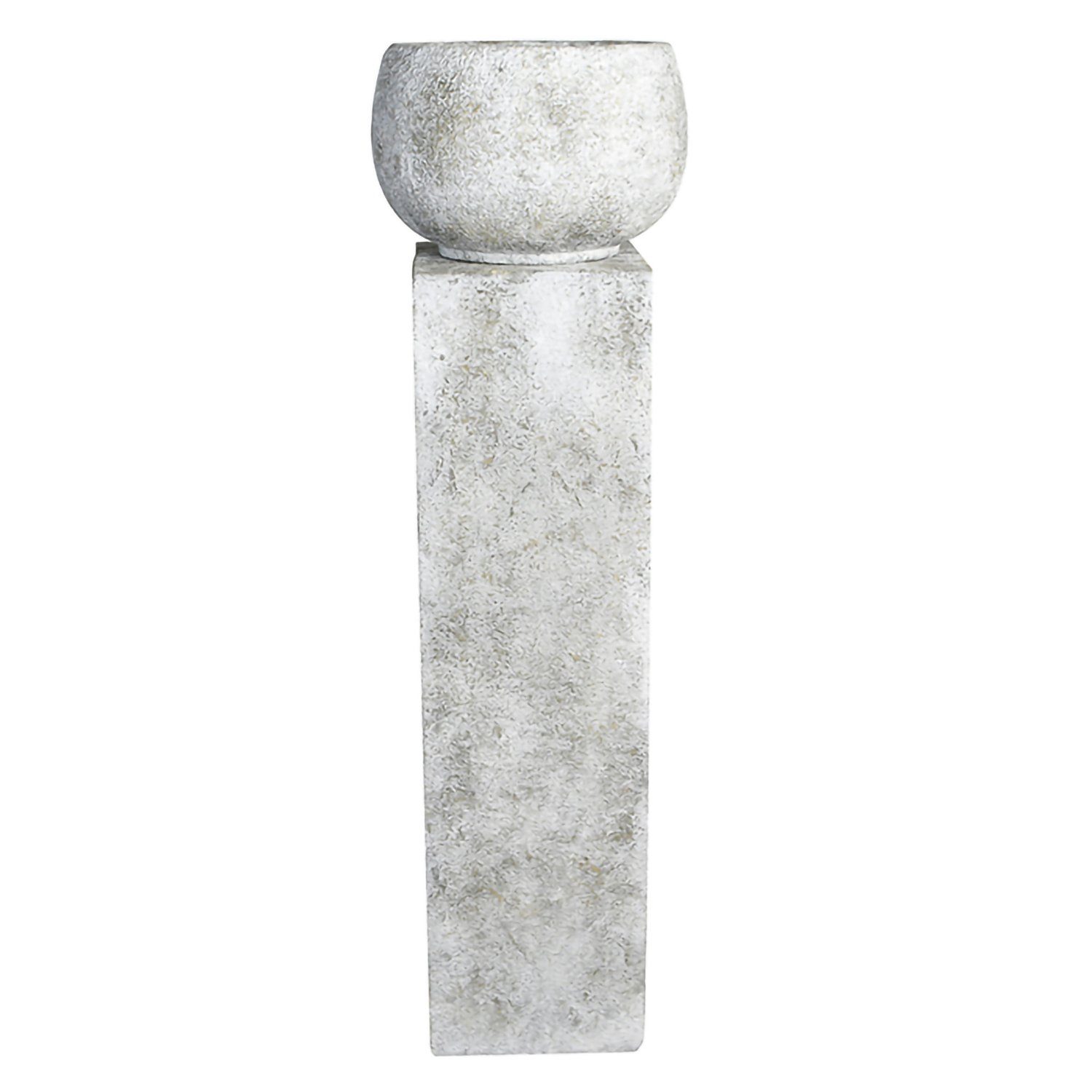 Säule x B. - - GILDE Rock Blumentopf GILDE 100cm H. grau 27cm