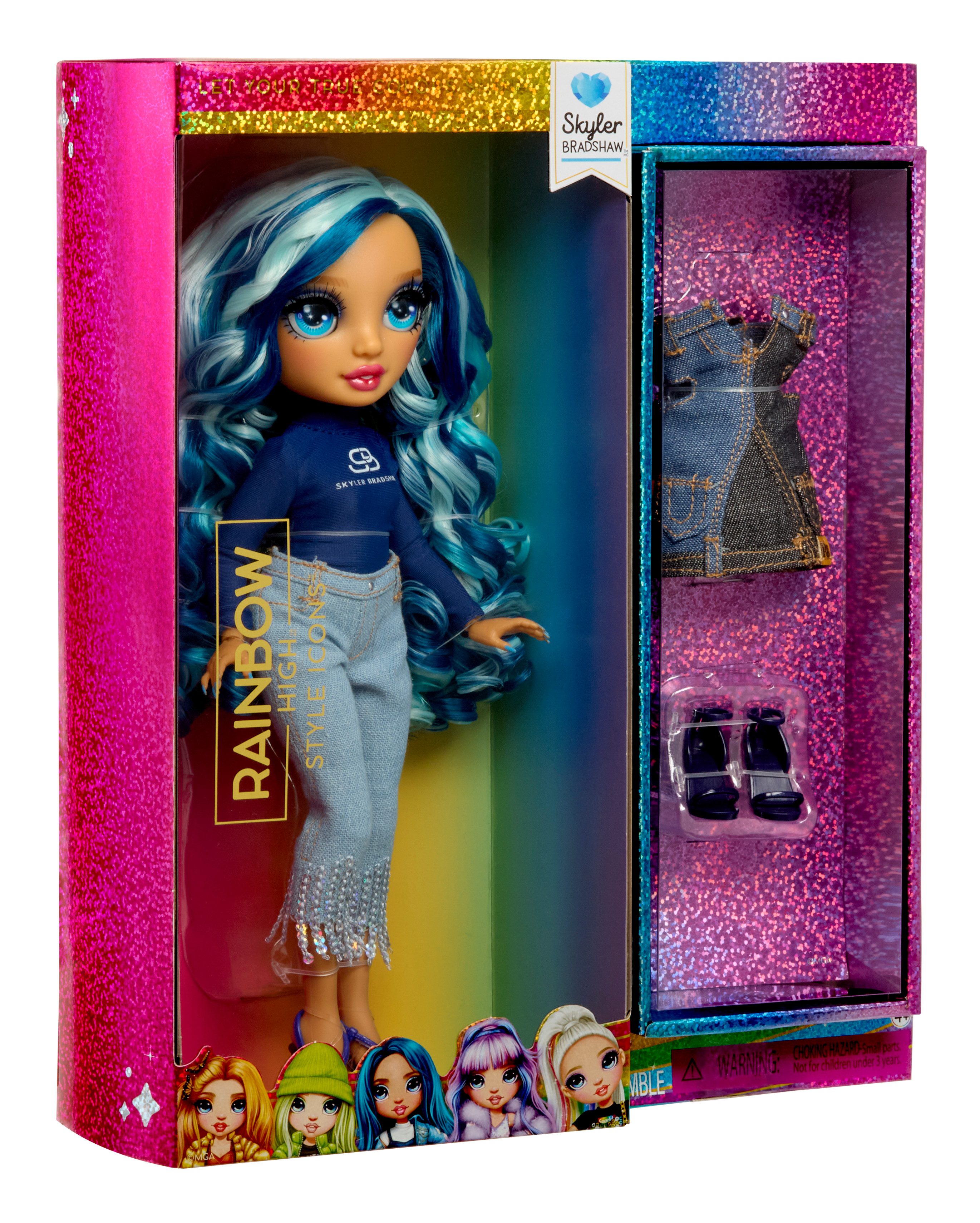 Rainbow High Anziehpuppe Rainbow High Style Icons Doll - Skyler
