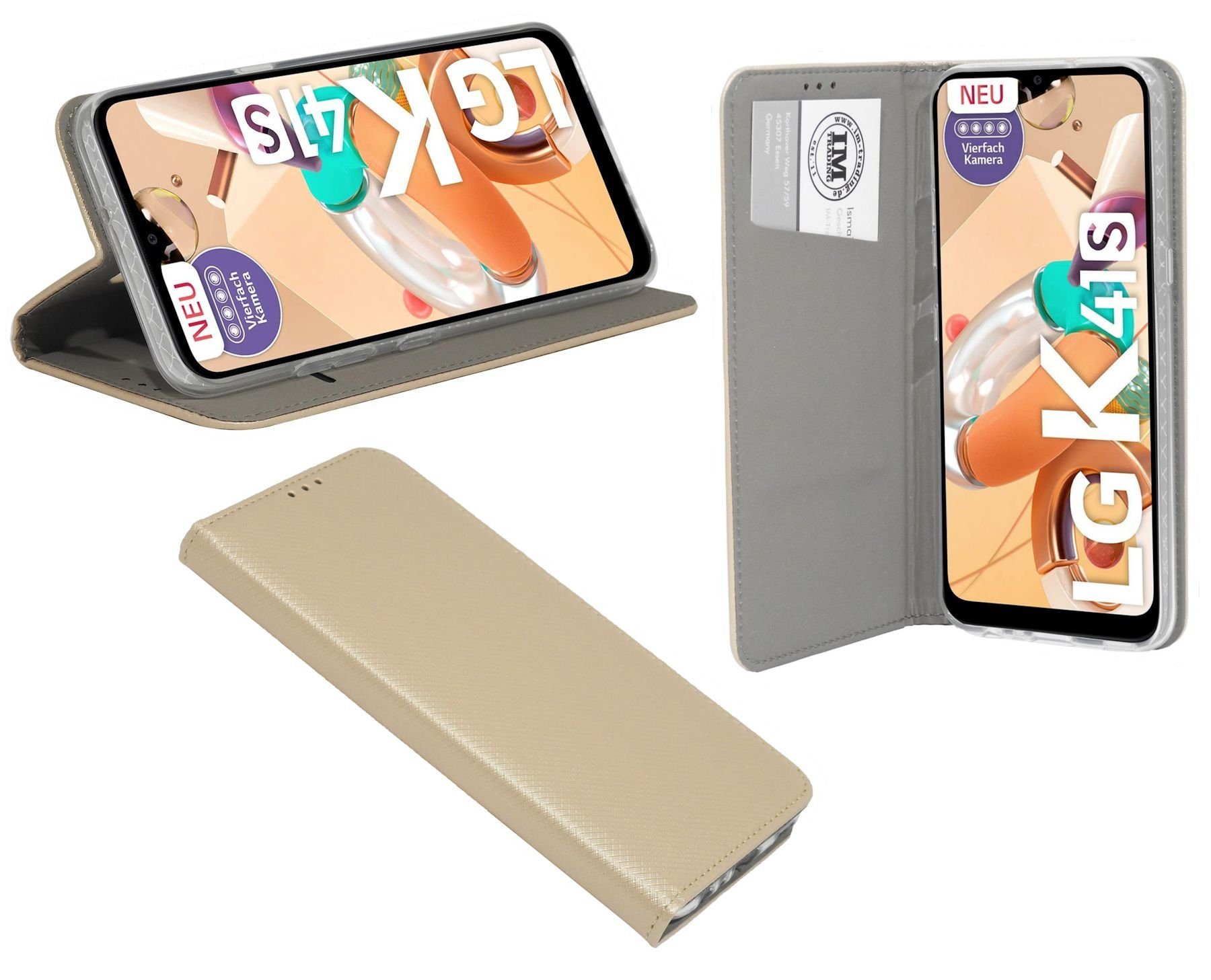 cofi1453 Handyhülle Hülle Tasche für LG K41S