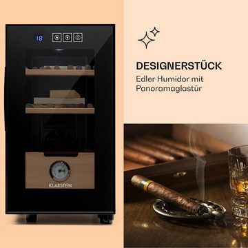 Klarstein Humidor El Presidente 23 Humidor, Humidor Zigarre Humidor Befeuchter elektrisch Humidor Schrank