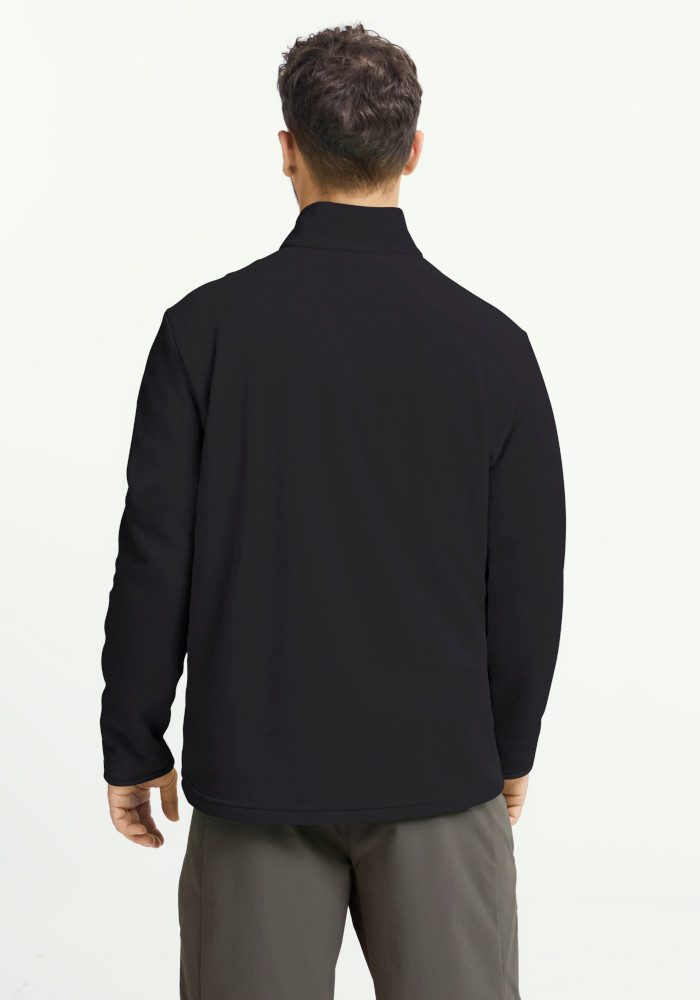 Jack Wolfskin Fleecepullover TAUNUS 100 HZ M mit Reißverschluss, wasserabweisend, windabweisend, atmungsaktiv