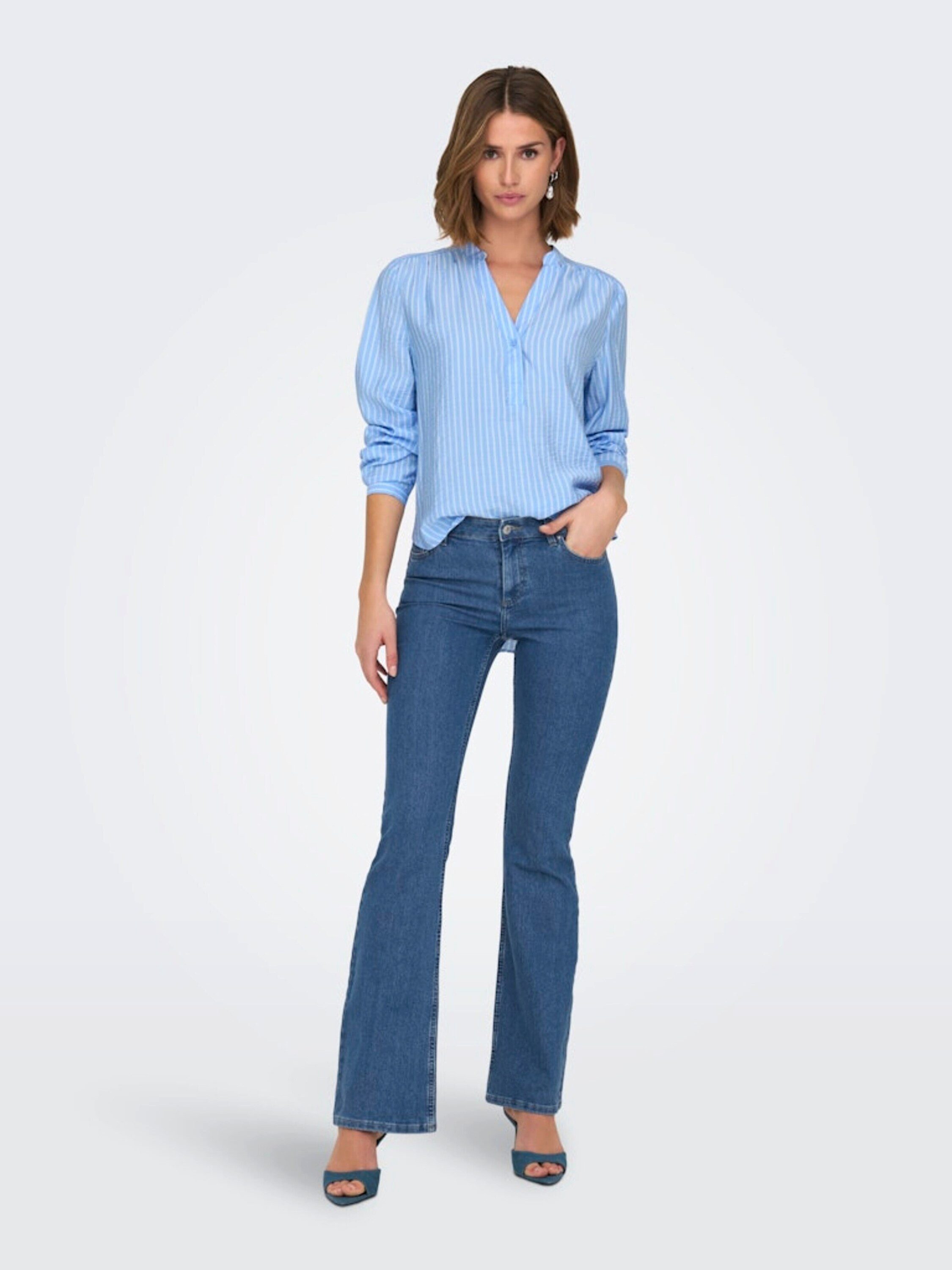 ONLY Schlagjeans ONLHUSH (1-tlg) Plain/ohne Details günstig online kaufen