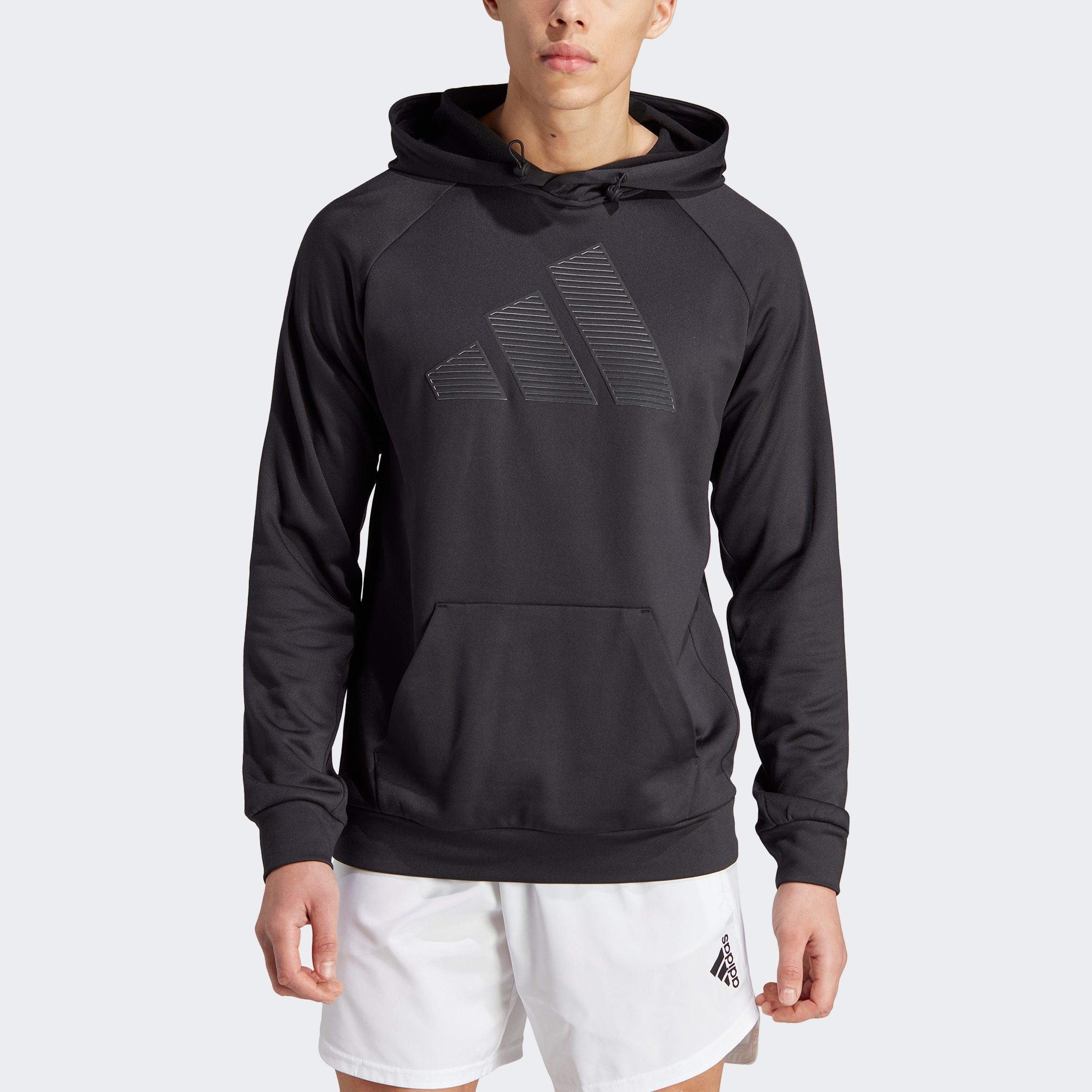 adidas Performance Sweatshirt M GG BL HD BLACK/WHITE